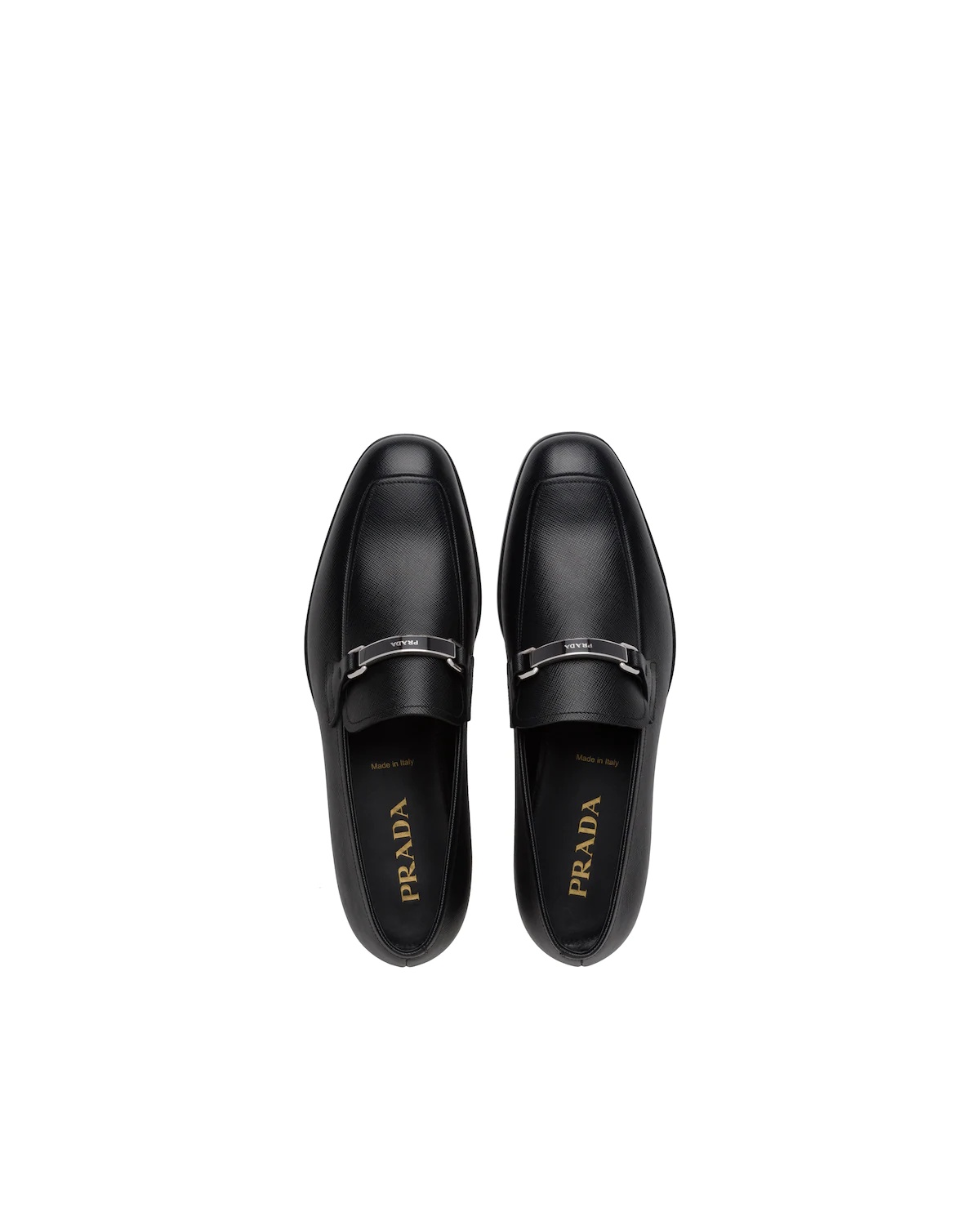 Saffiano leather loafers - 4