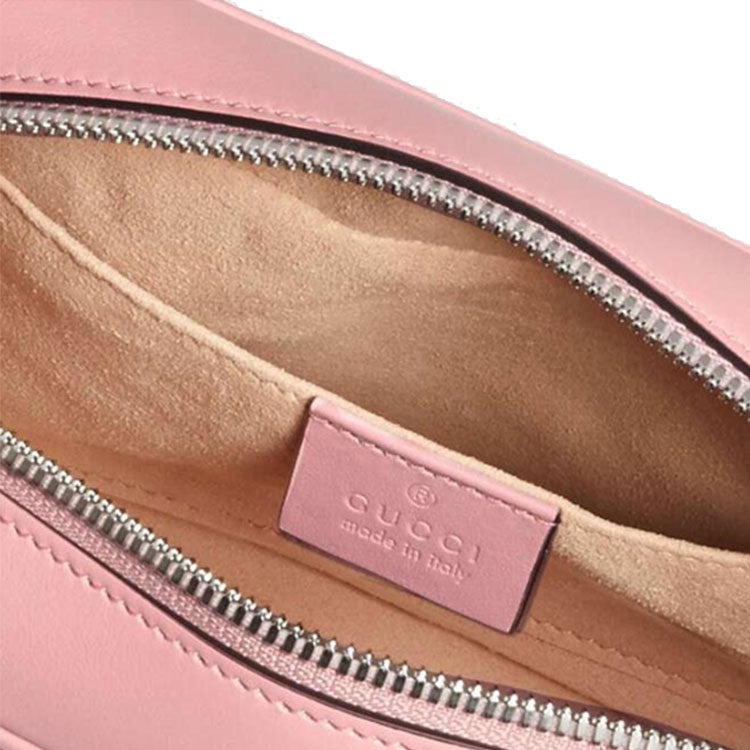 (WMNS) Gucci Marmont Series Bag Small-Size Pink 447632-DTD1Y-5815 - 6