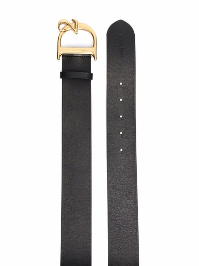 DSQUARED2 logo-buckle leather belt outlook