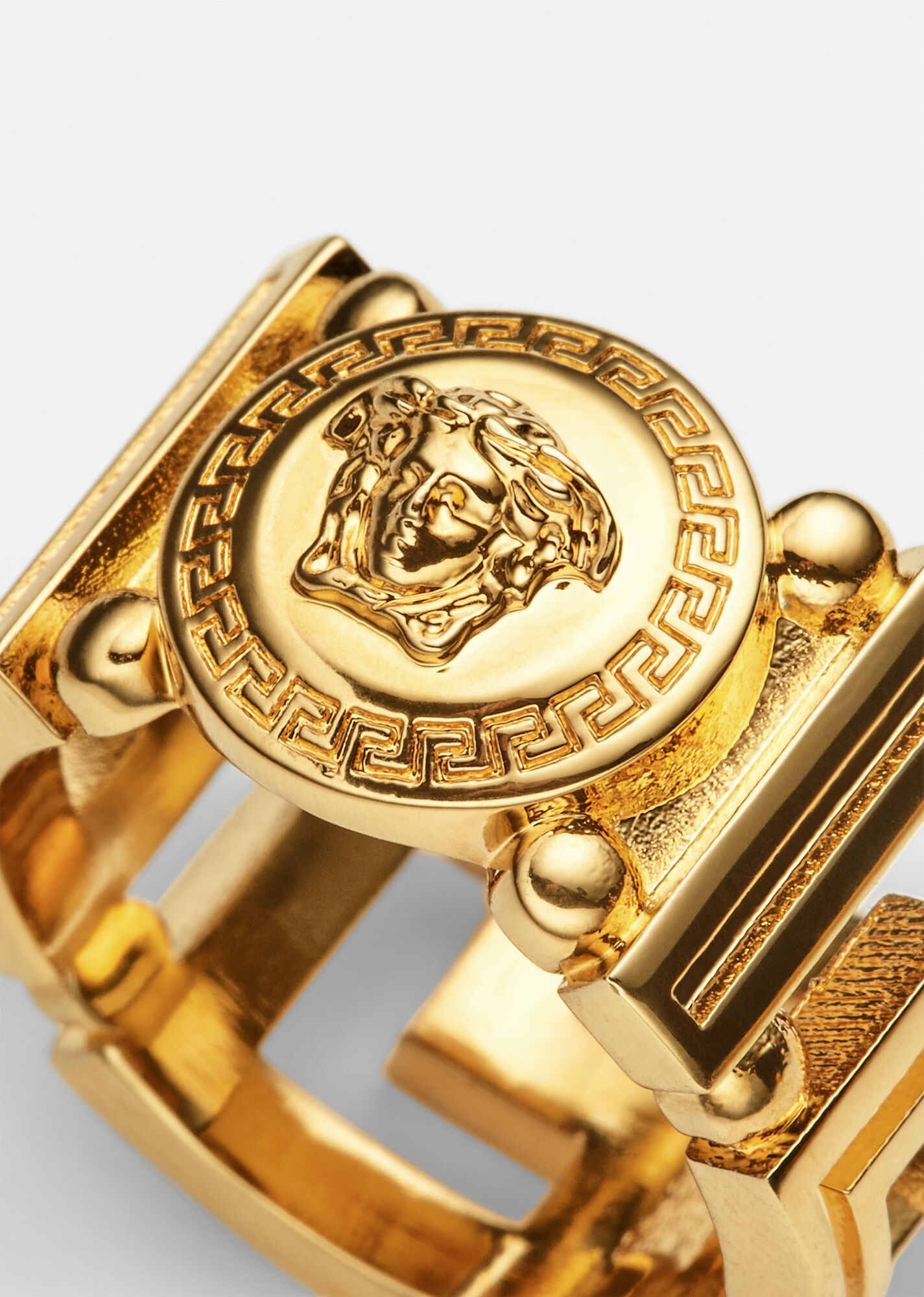 Medusa Greca Ring - 2