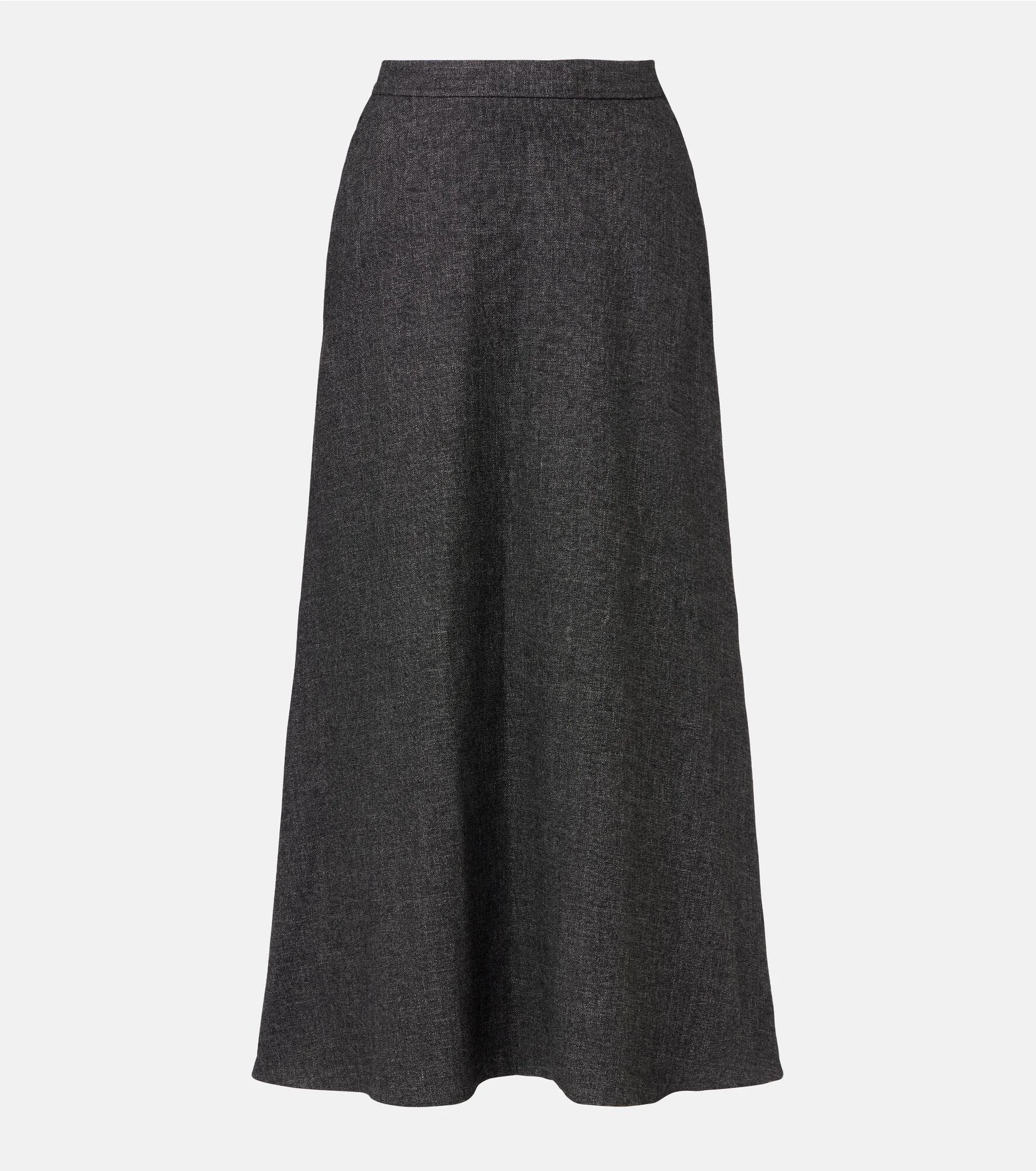 Jaspé midi skirt - 1