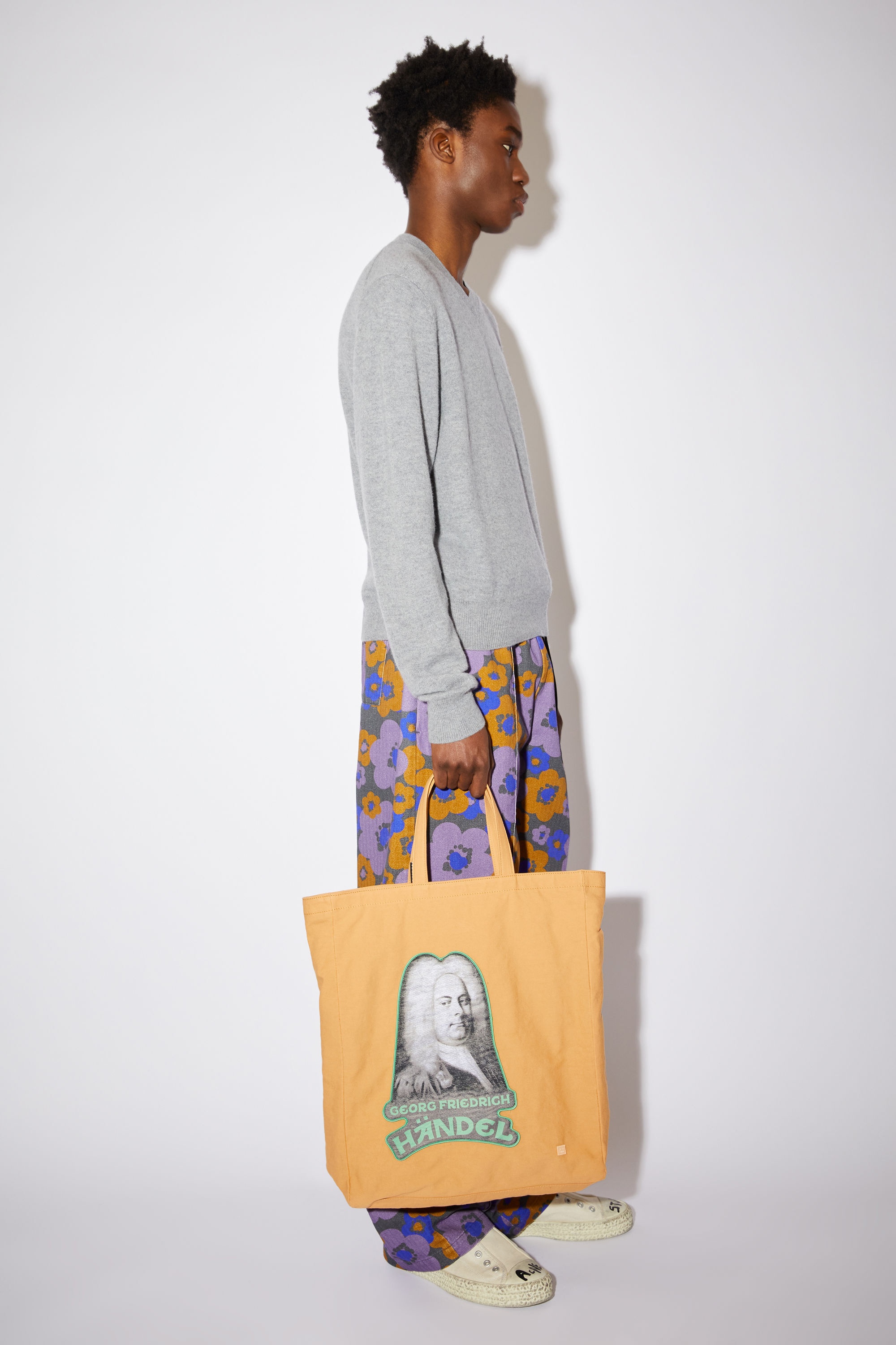 Composer patch tote bag - Dark beige - 3