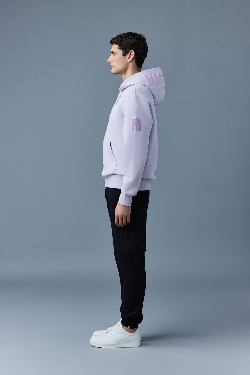 KRYS hoodie with velvet embroidery 3