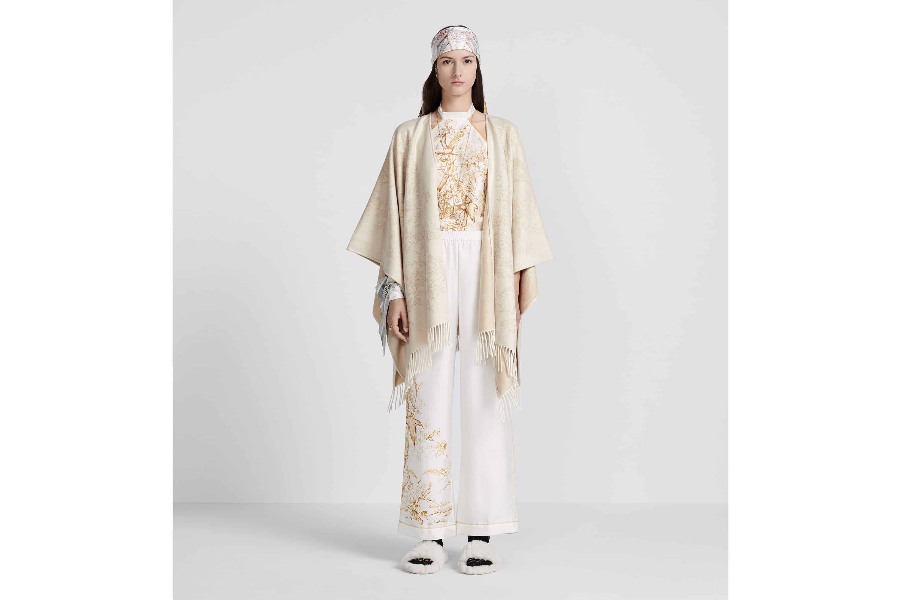 Dior Jardin d'Hiver Poncho - 5