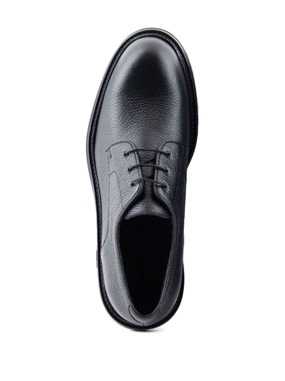 Leather laced shoes - 2