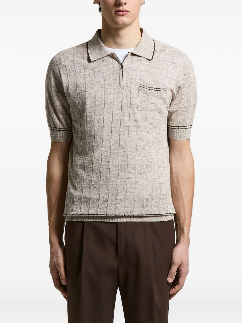zip polo - 1