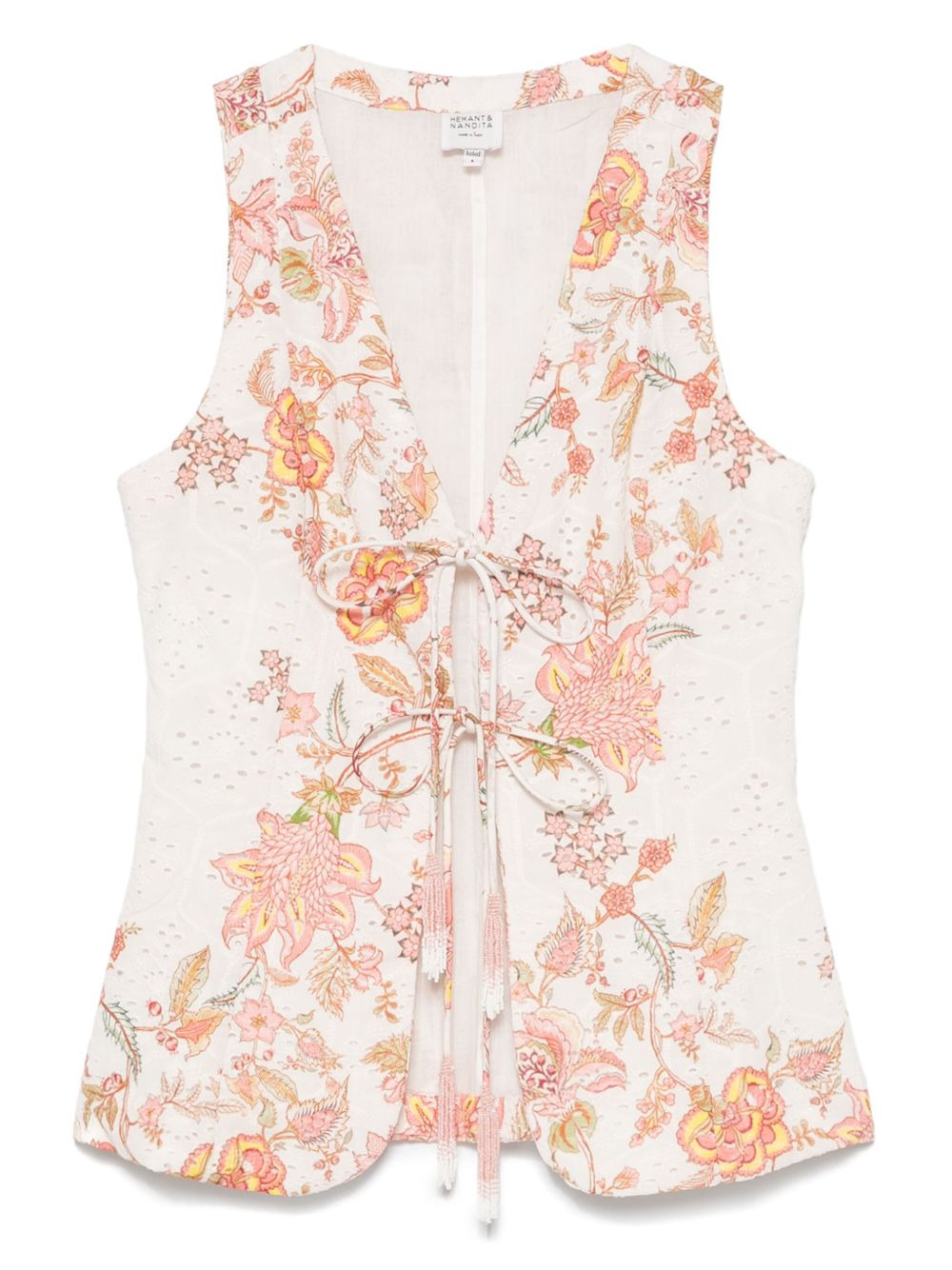 printed waistcoat - 1