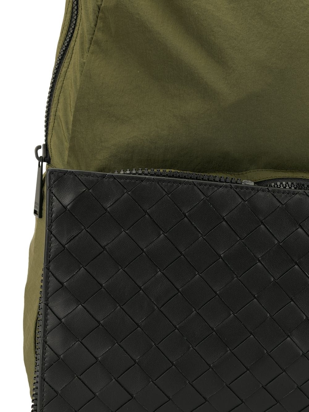 Intrecciato weave detail backpack - 4