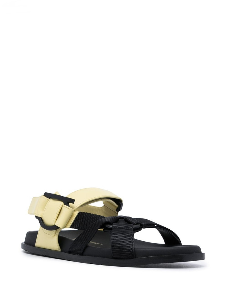 FERRAGAMO Gancini touch-strap sandals outlook