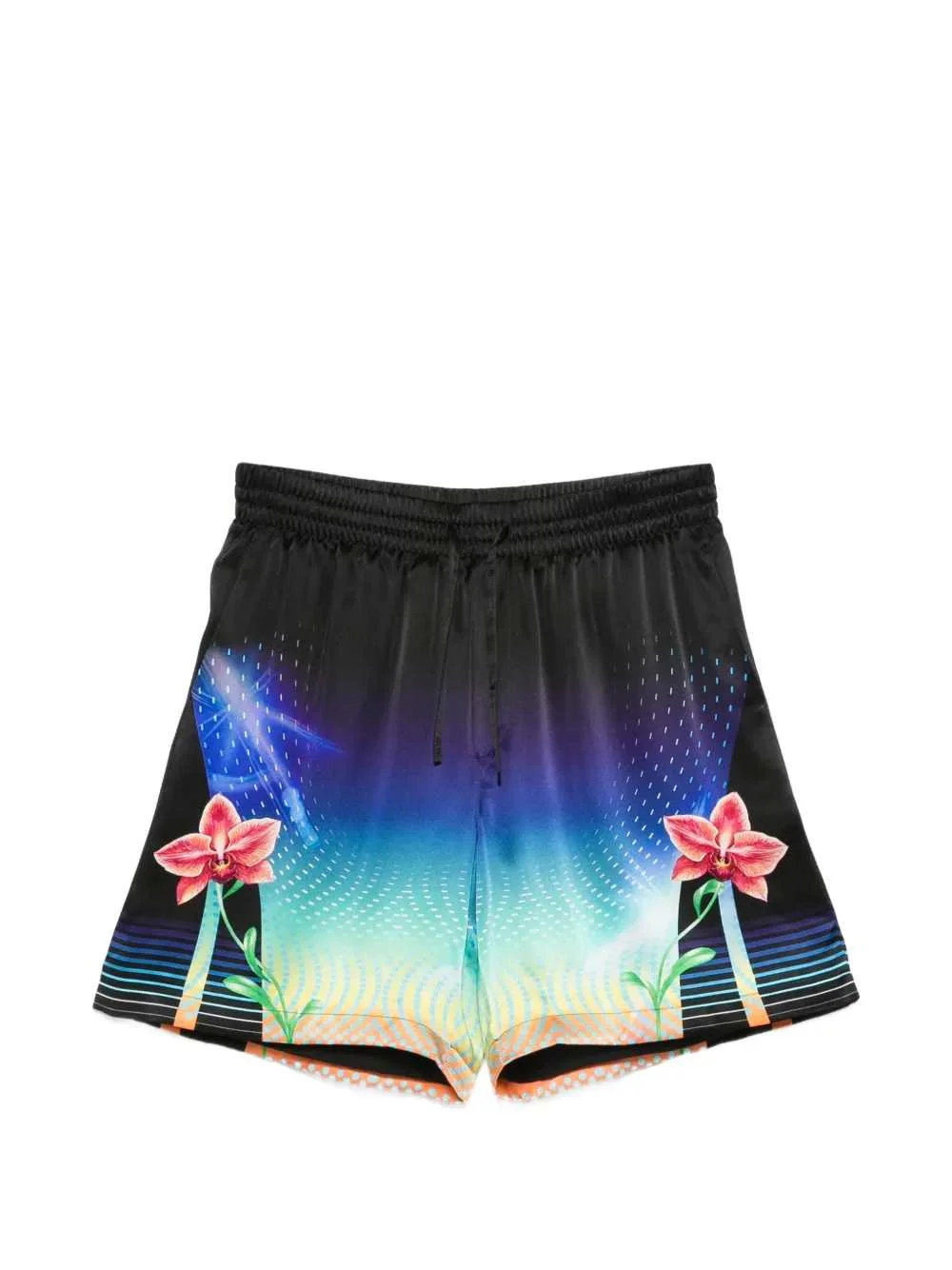 Casablanca Men Floral Drawstring Shorts - 1