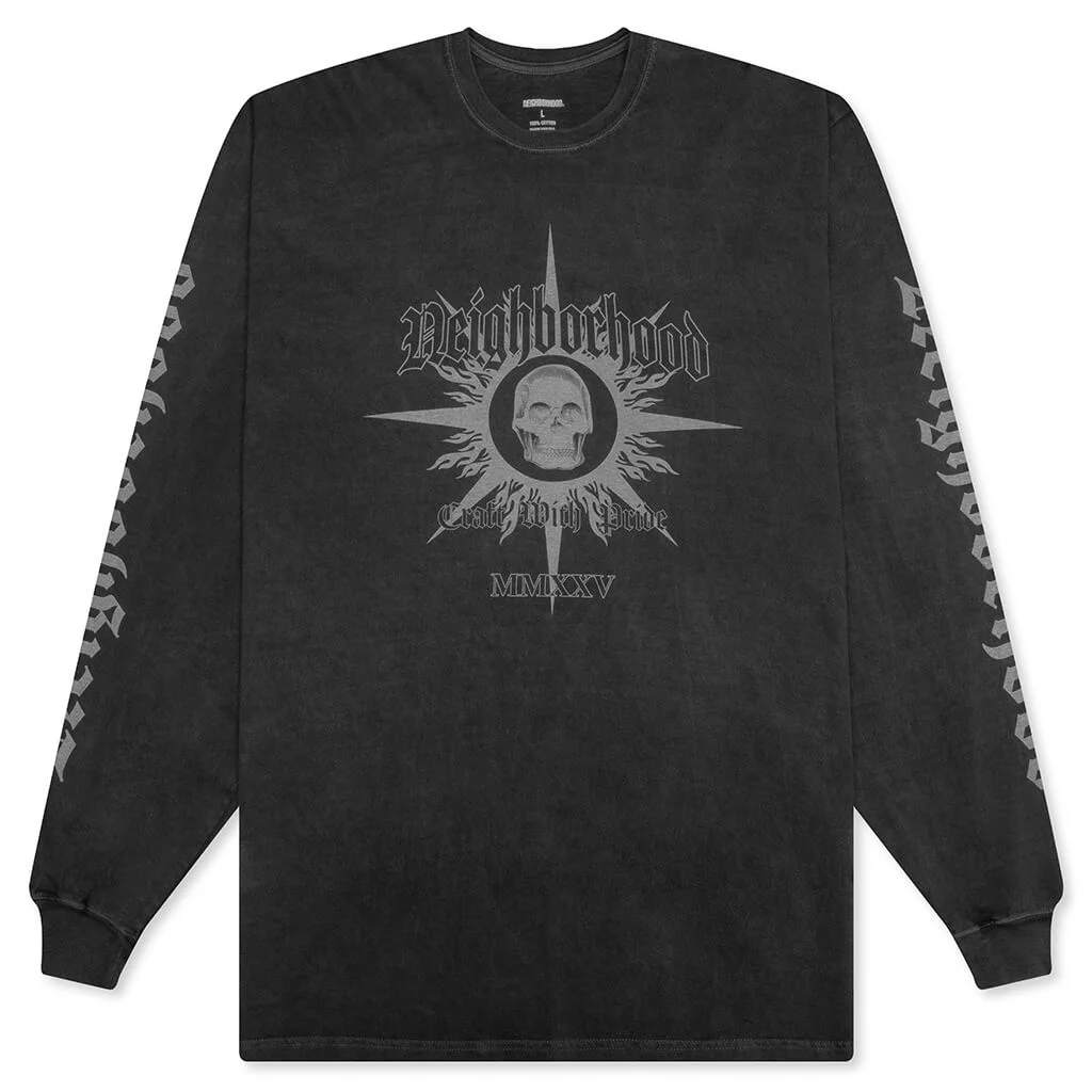 NH. L/S TEE 15 - BLACK - 1