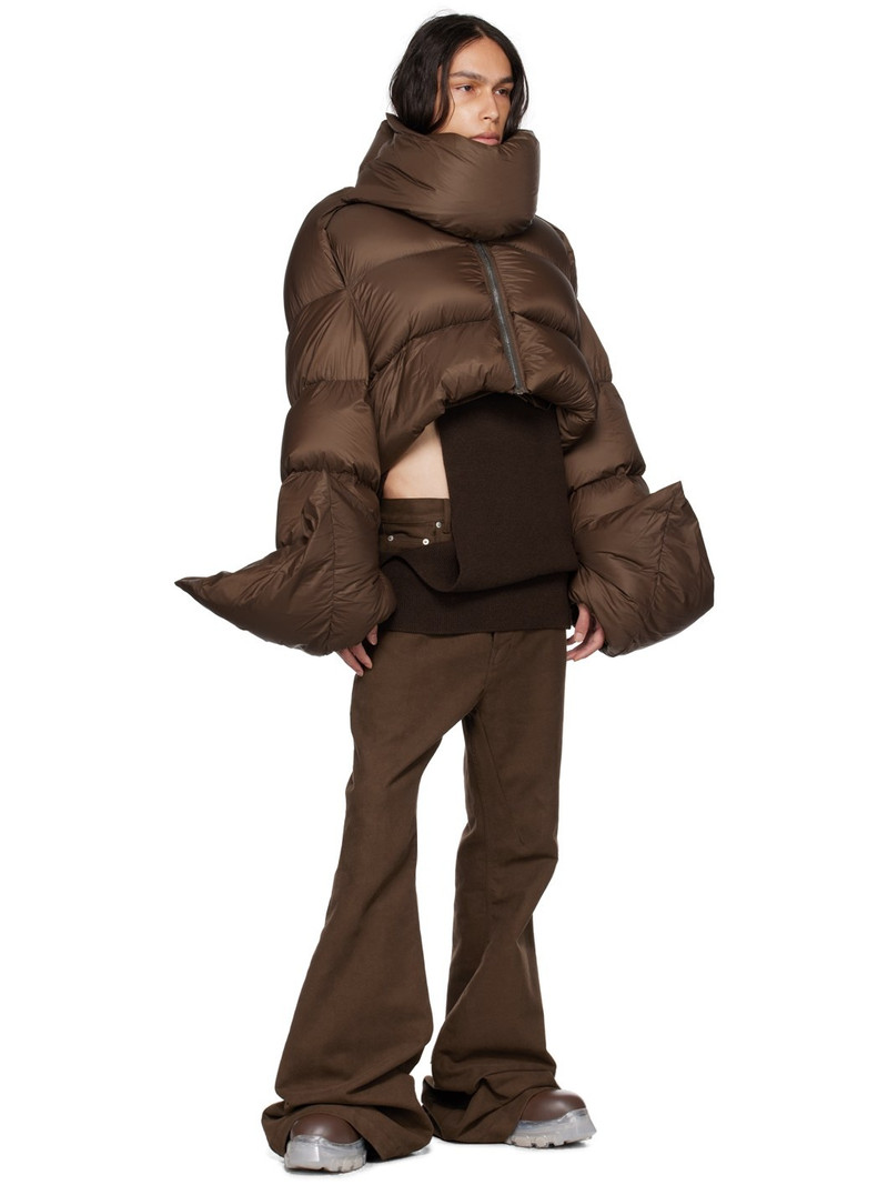 Brown Babel Mountain Down Jacket 5