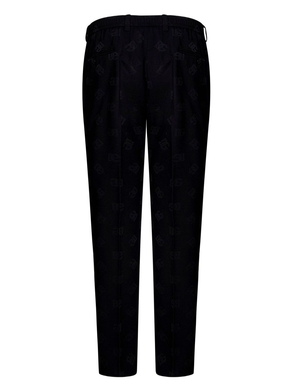 monogram-pattern tailored trousers - 2