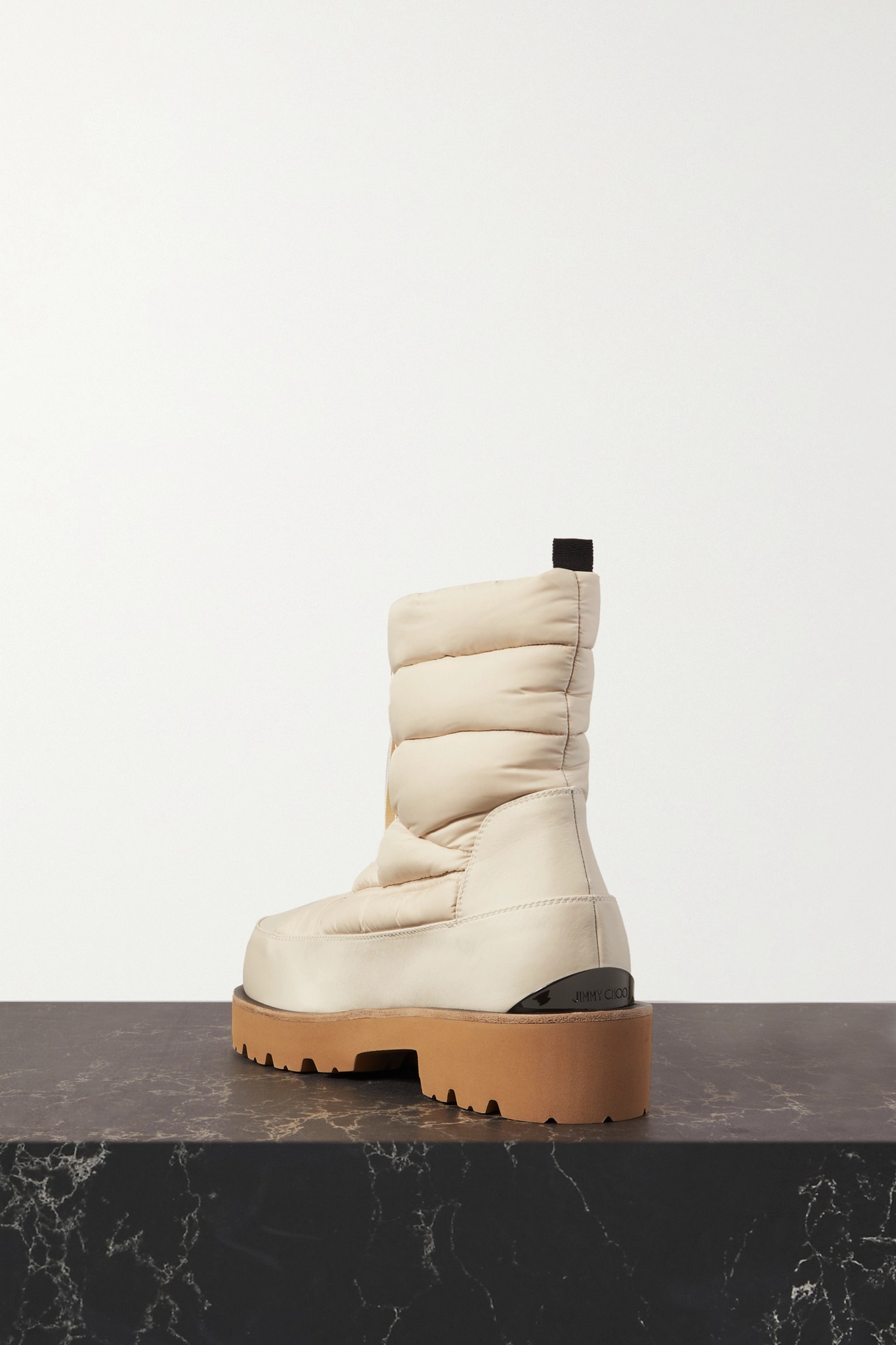 Kai 50 logo-appliquéd quilted padded shell ankle boots - 3