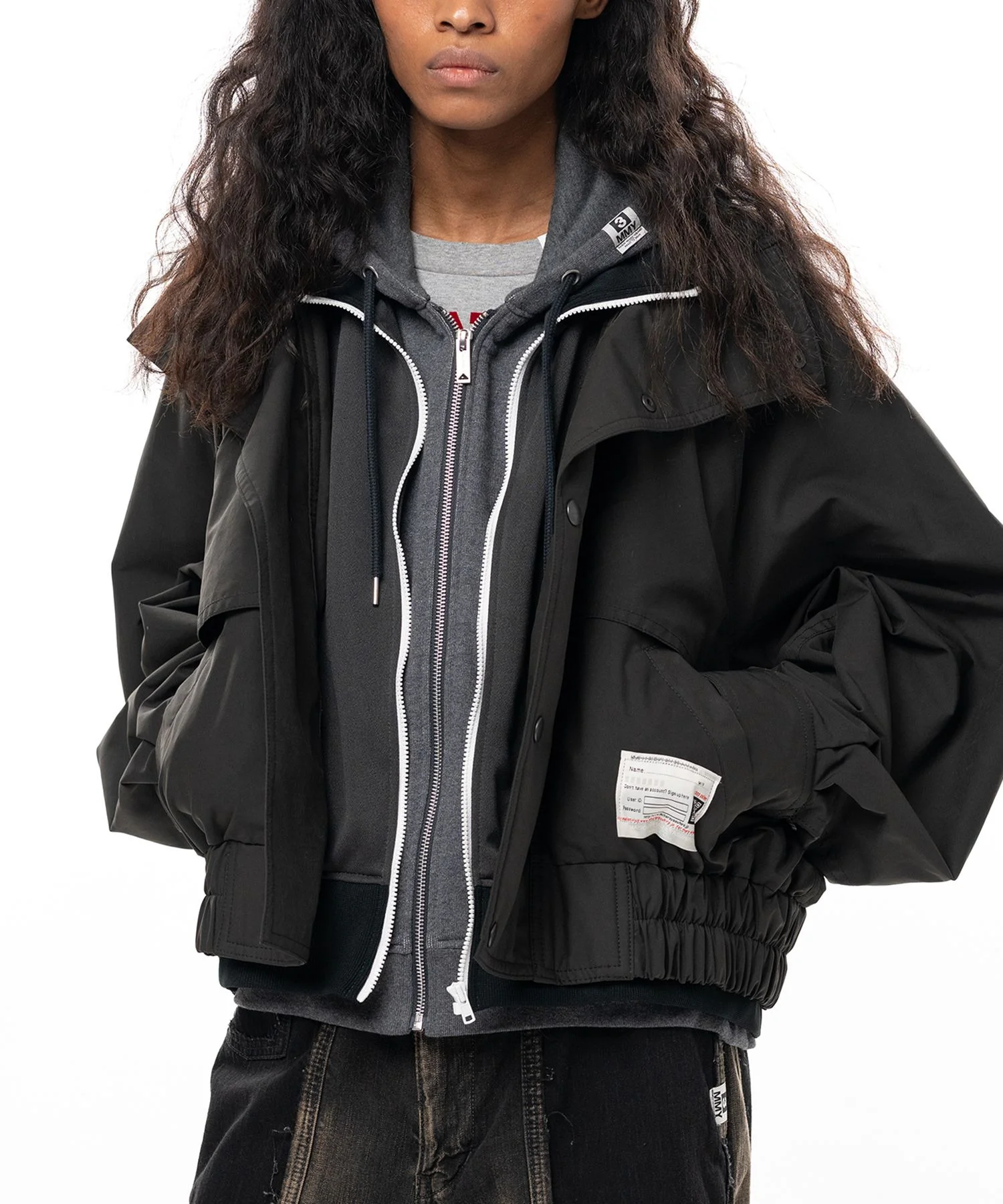 Triple Layered Bomber Jacket - 1