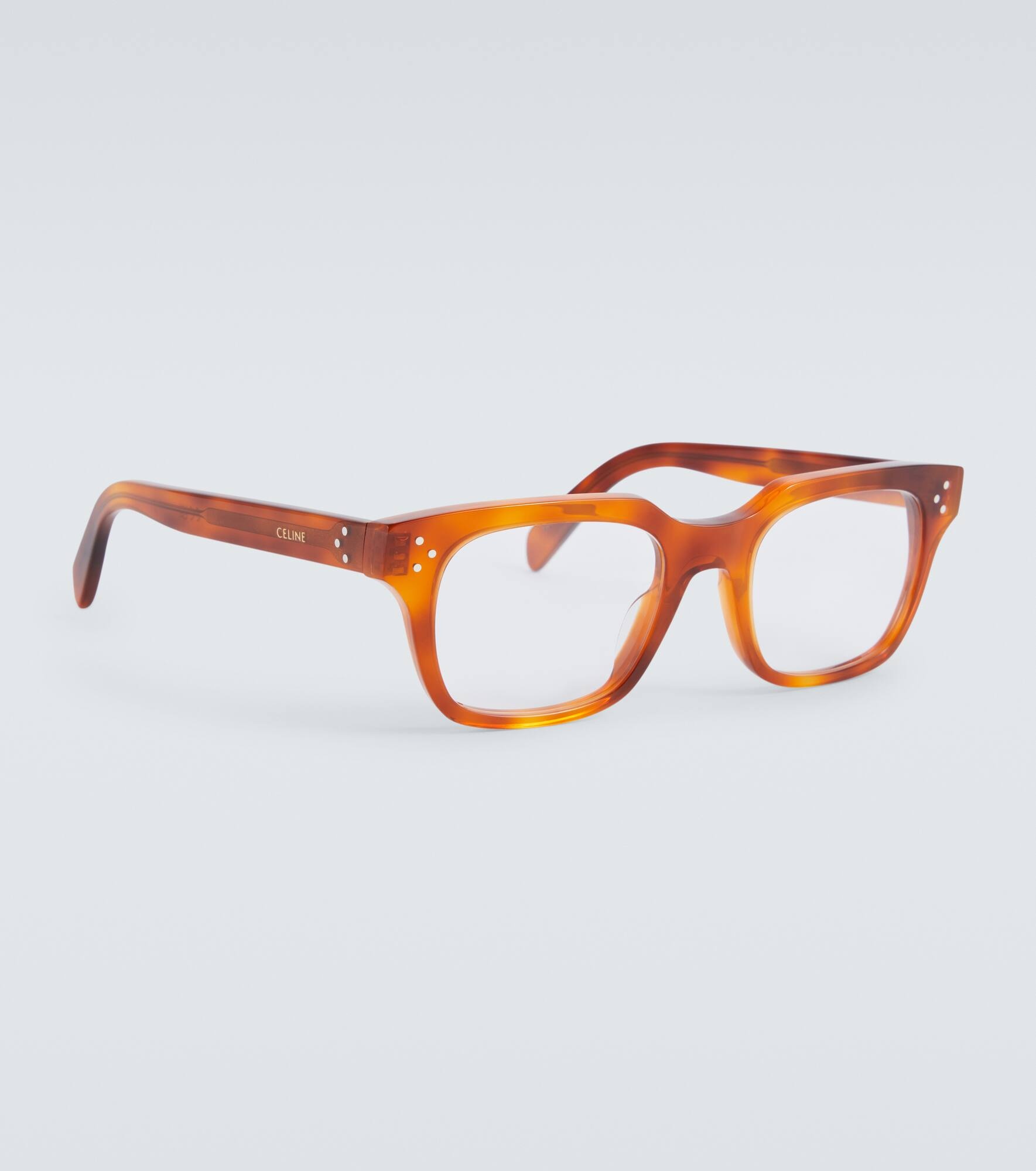 Bold 3 dots square glasses - 4
