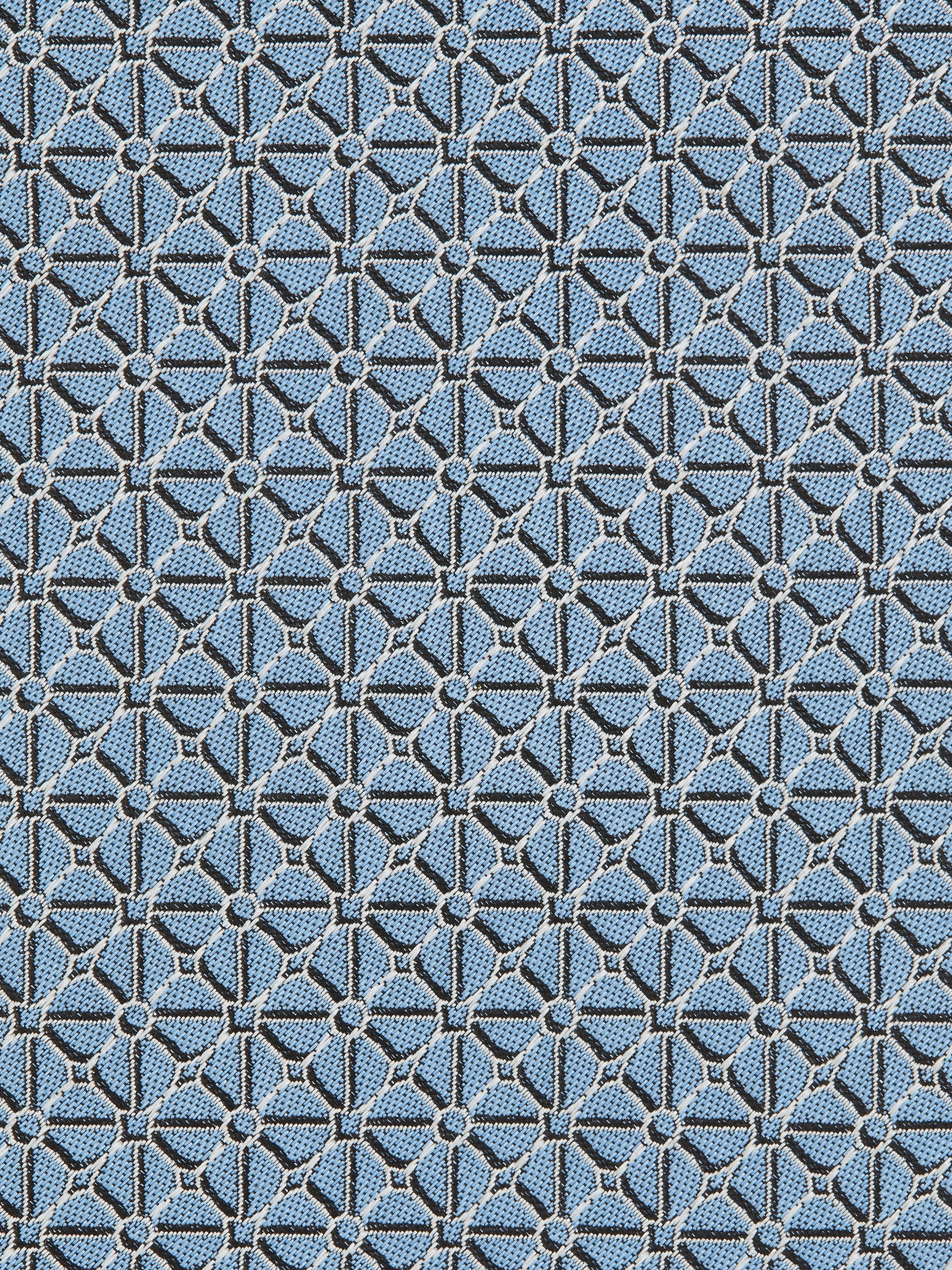 LIGHT BLUE SILK TIE - 2