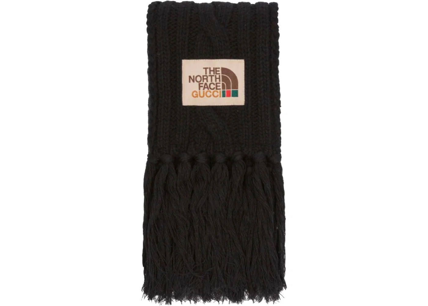 The North Face x Gucci wool scarf - 1