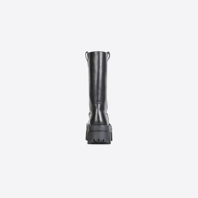 BALENCIAGA Women's Bulldozer Boot in Black outlook