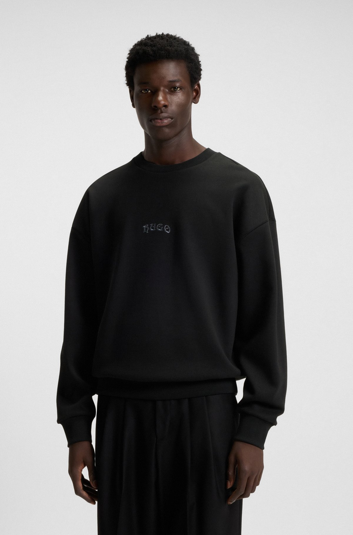 SWEATSHIRT WITH EMBROIDERED LOGO - 2