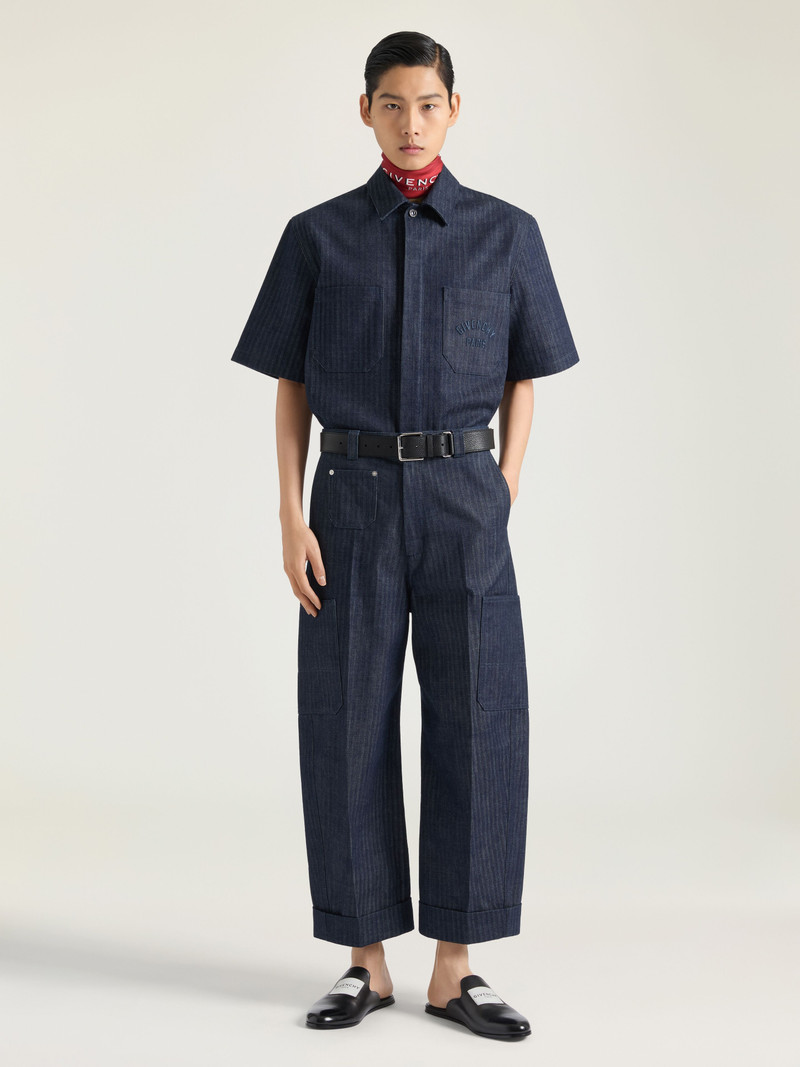 Givenchy SHIRT IN HERRINGBONE DENIM outlook