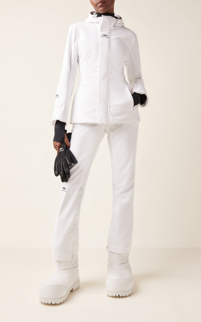 BALENCIAGA 5-Pocket Nylon Ski Pants white outlook