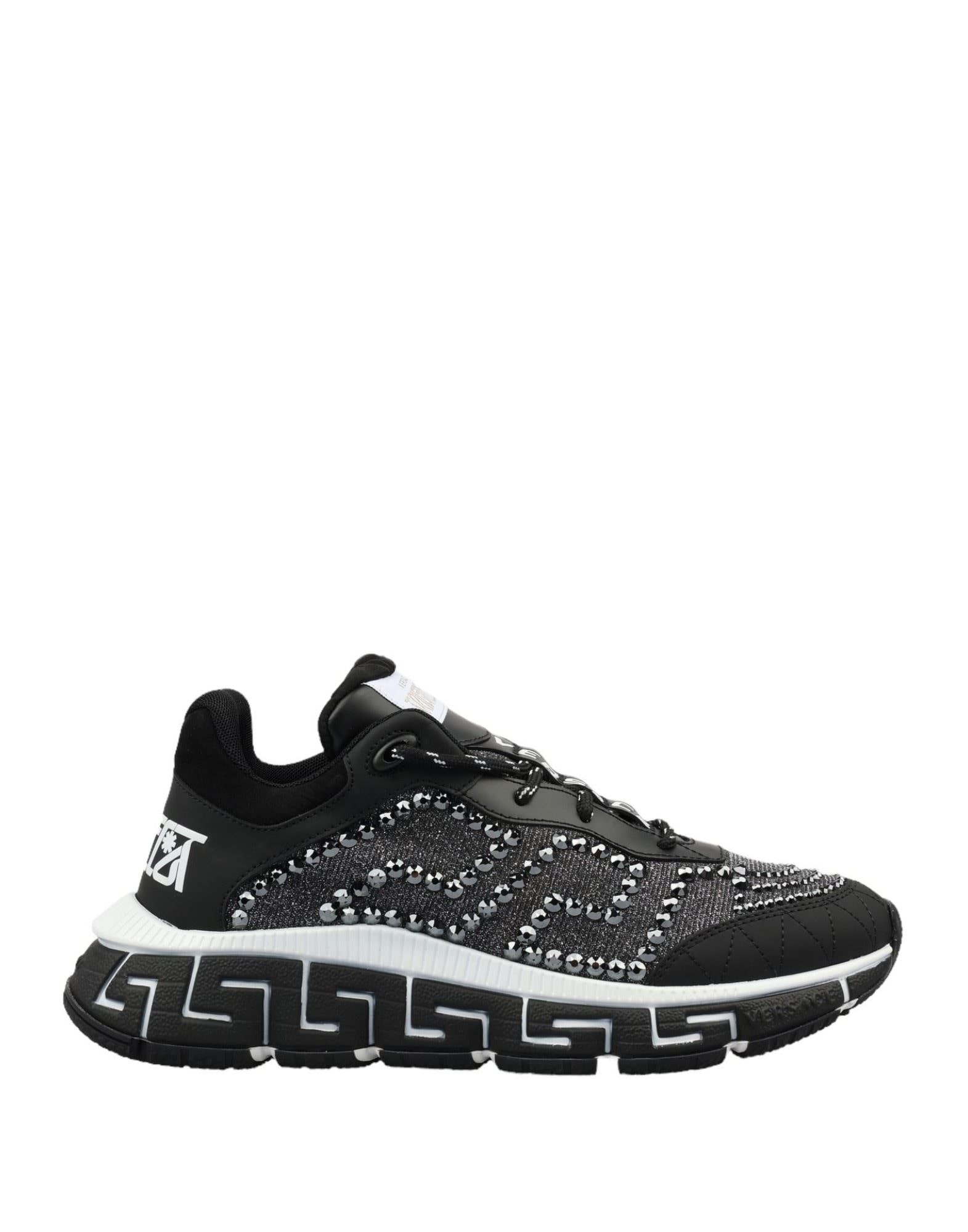 VERSACE Black Men's Sneakers yoox REVERSIBLE