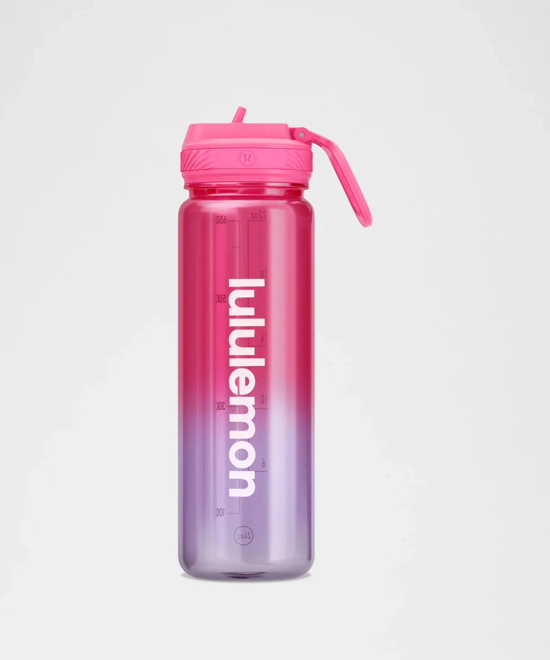 Back to Life Clear Bottle 24oz *Straw Lid - 1