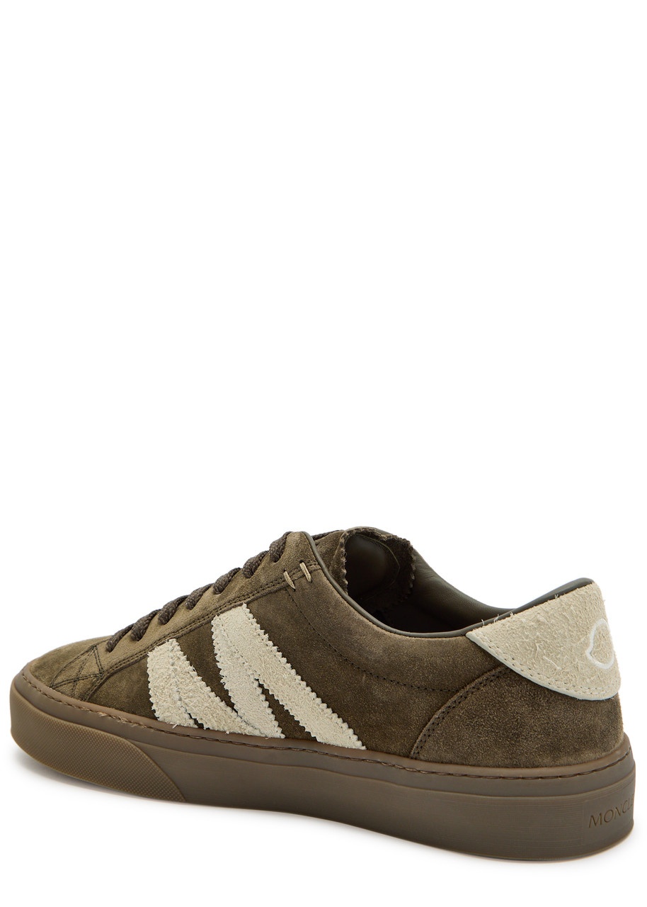 Moncler Monaco Suede Sneakers - 2
