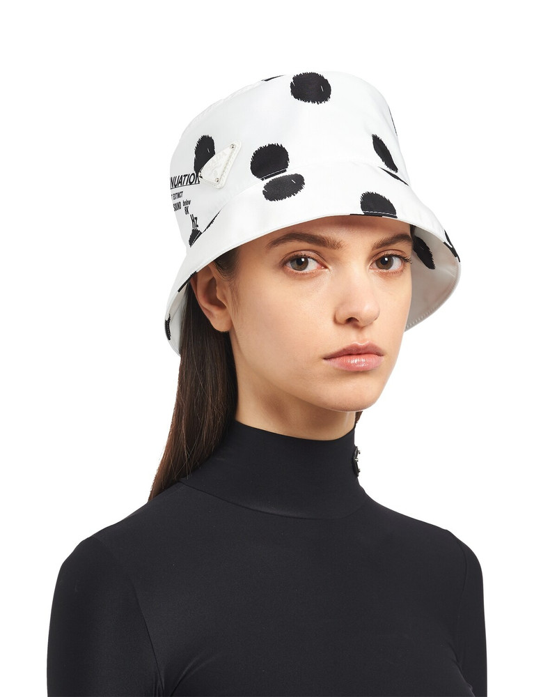 Prada Printed Re-Nylon bucket hat outlook