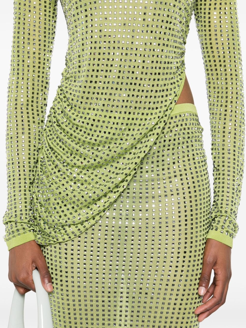 Cirrus Hotfix Cutaway midi dress - 5
