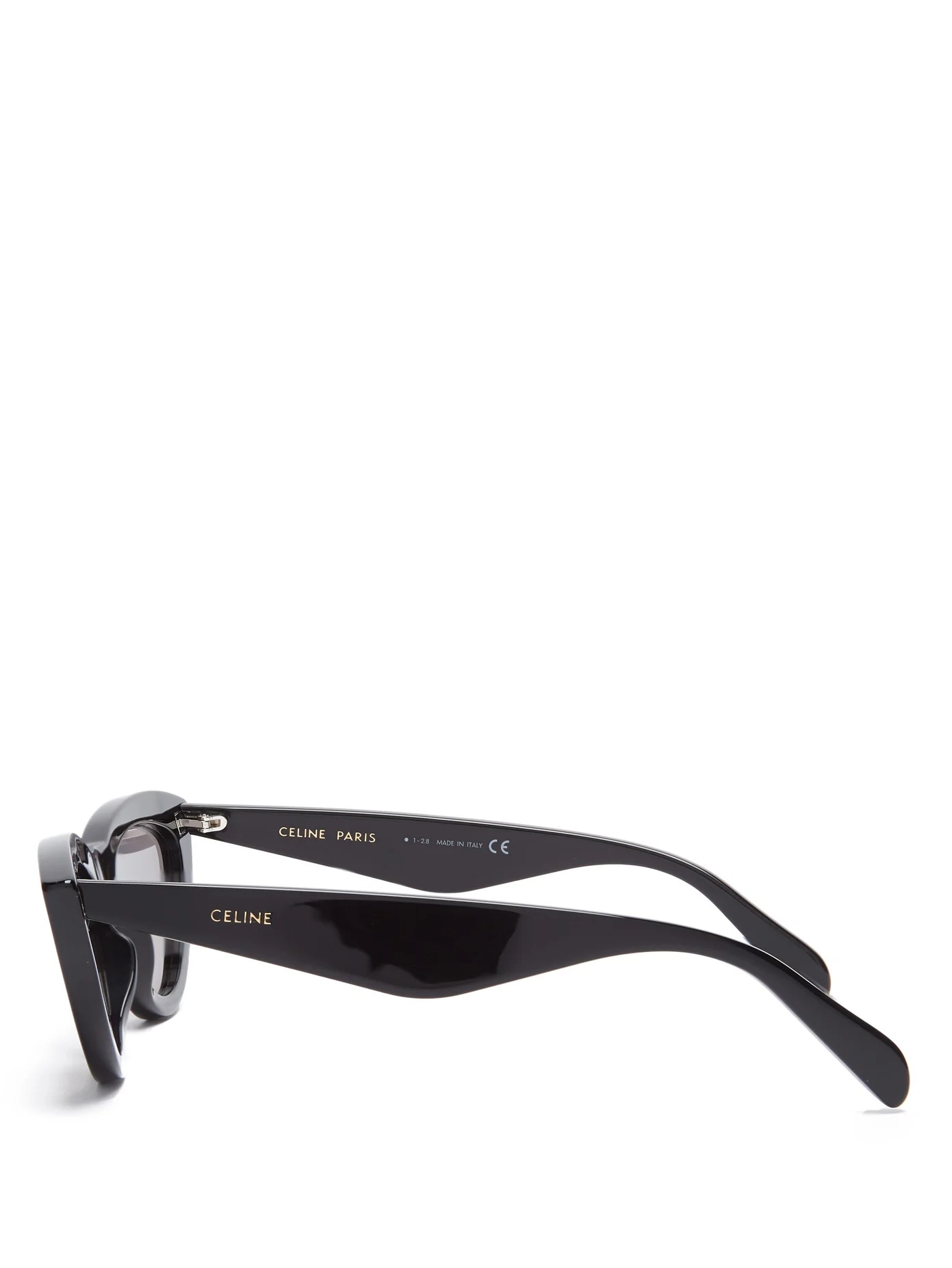 Mirrored cat-eye acetate sunglasses - 3