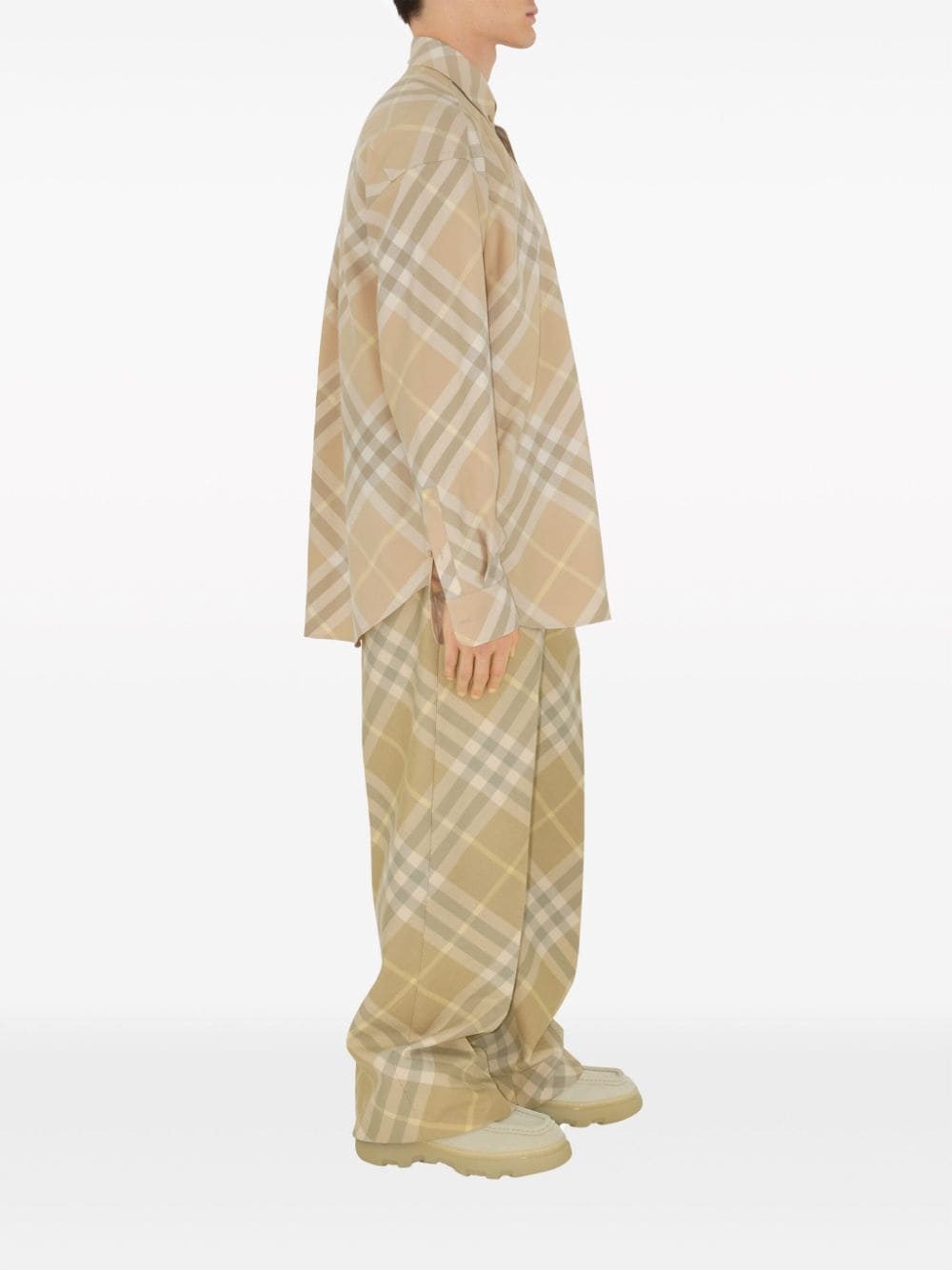 Vintage Check cotton shirt - 3