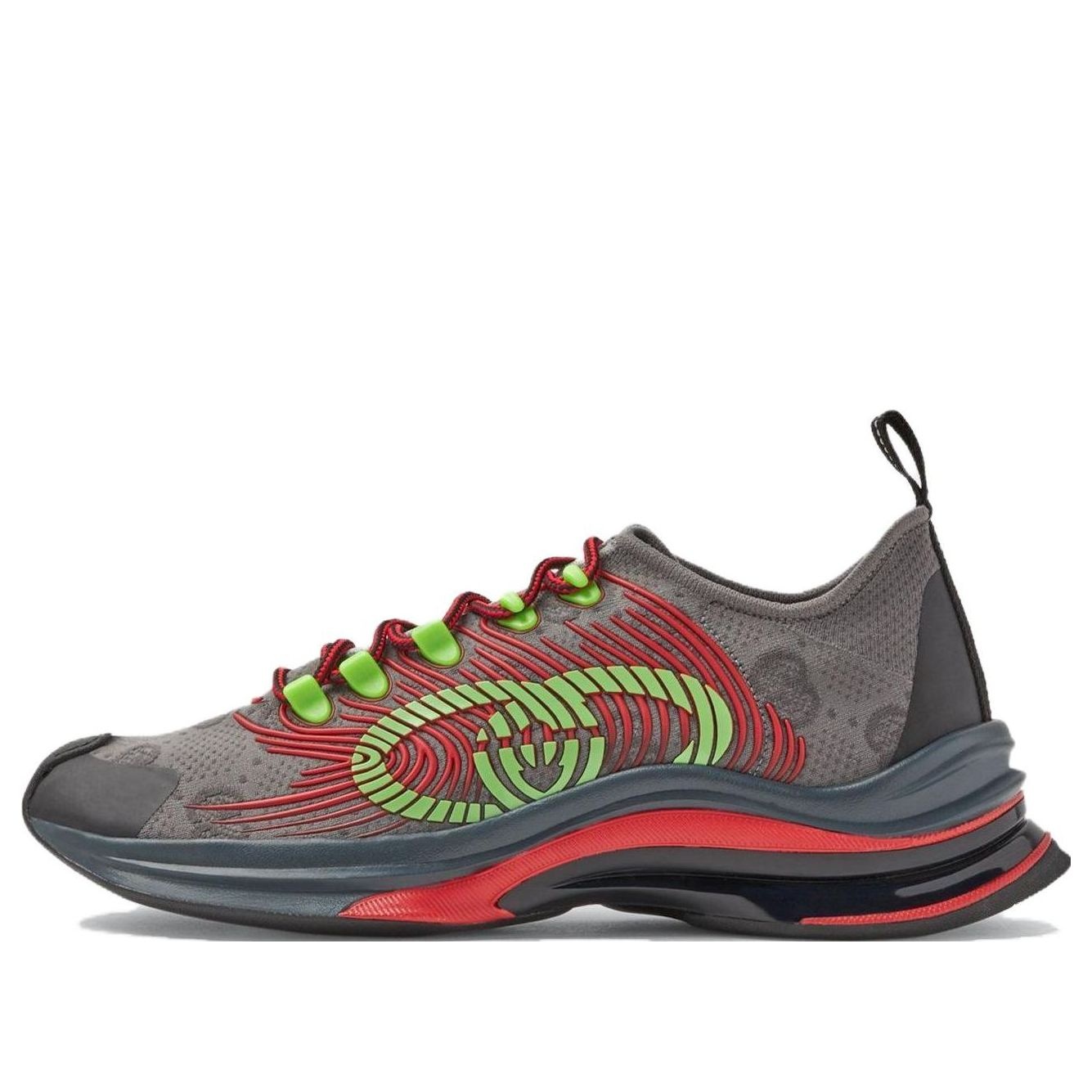 GUCCI｜SNEAKERS (756885 USN10 1147) GUCCI Gucci Run trainer with Interlocking G 'Dark Grey