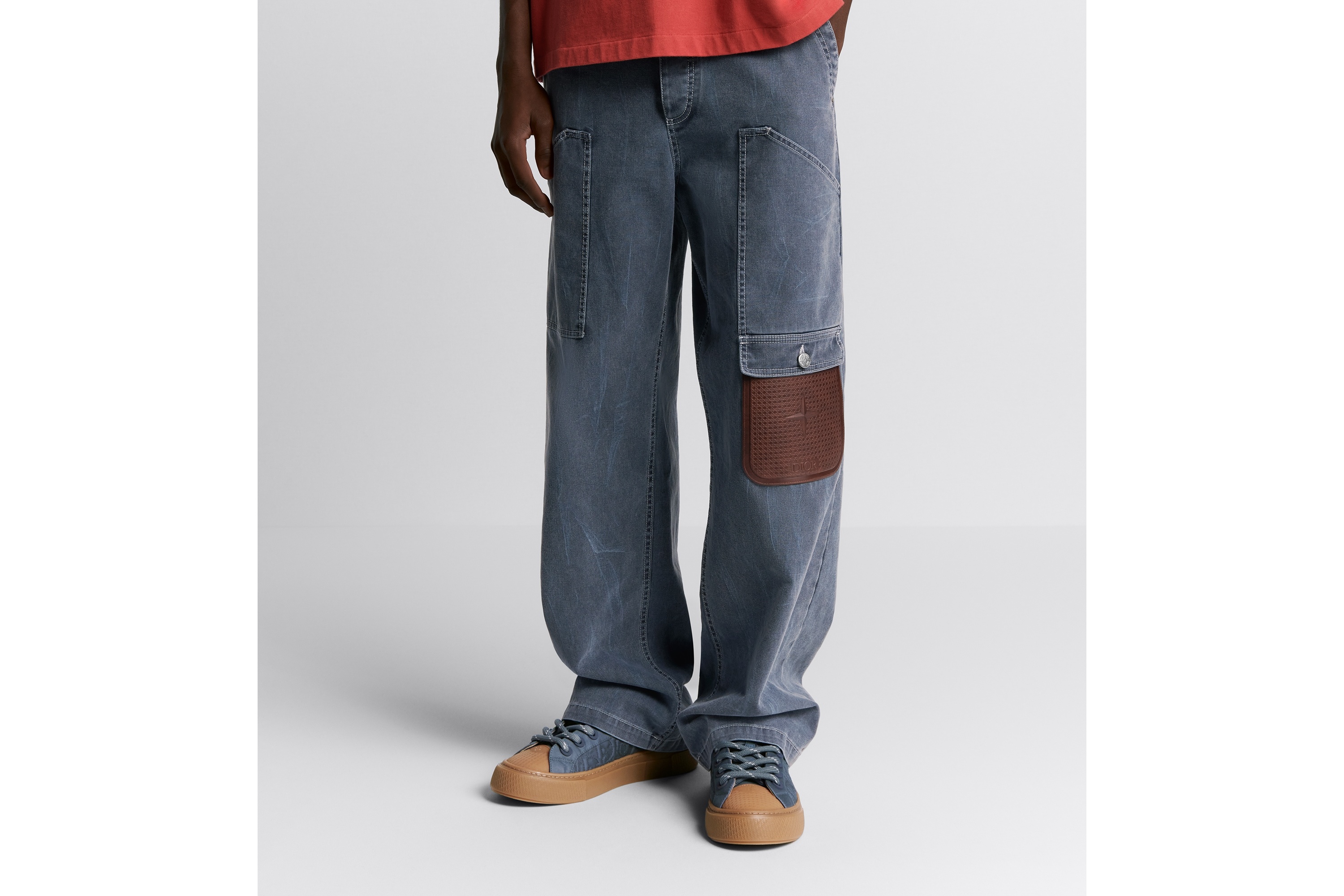 DIOR AND STONE ISLAND Cargo Jeans - 2