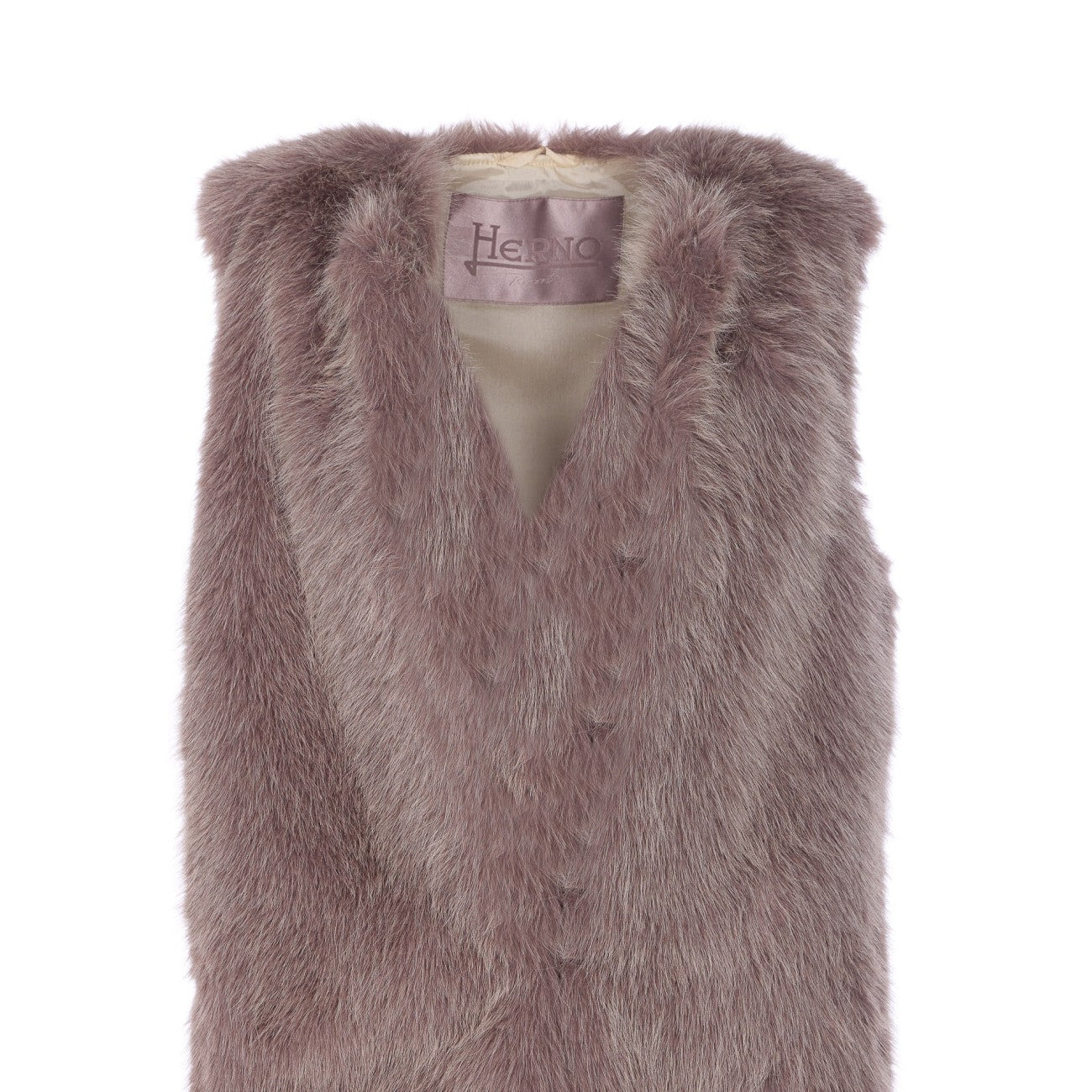Herno Women Fullness Faux Fur Vest - 4