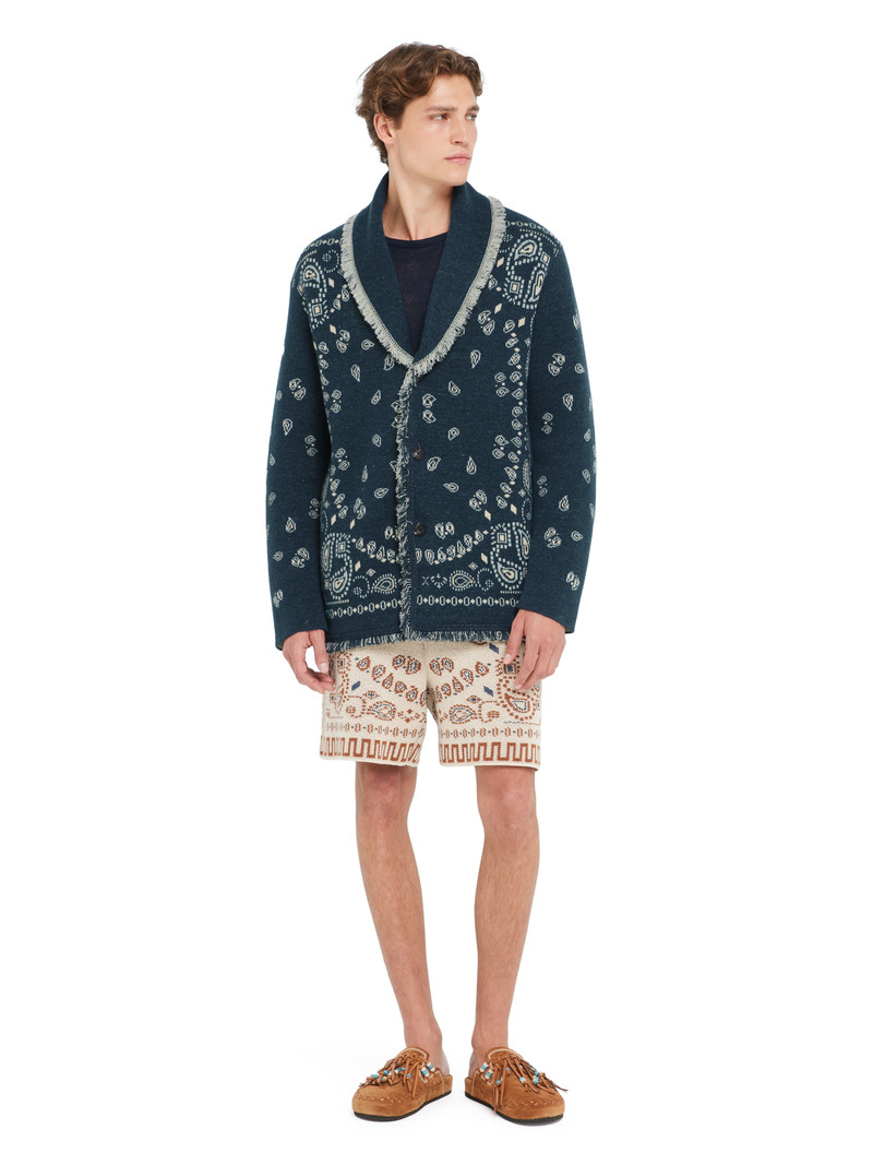 Bandana Jacquard Cardigan 4