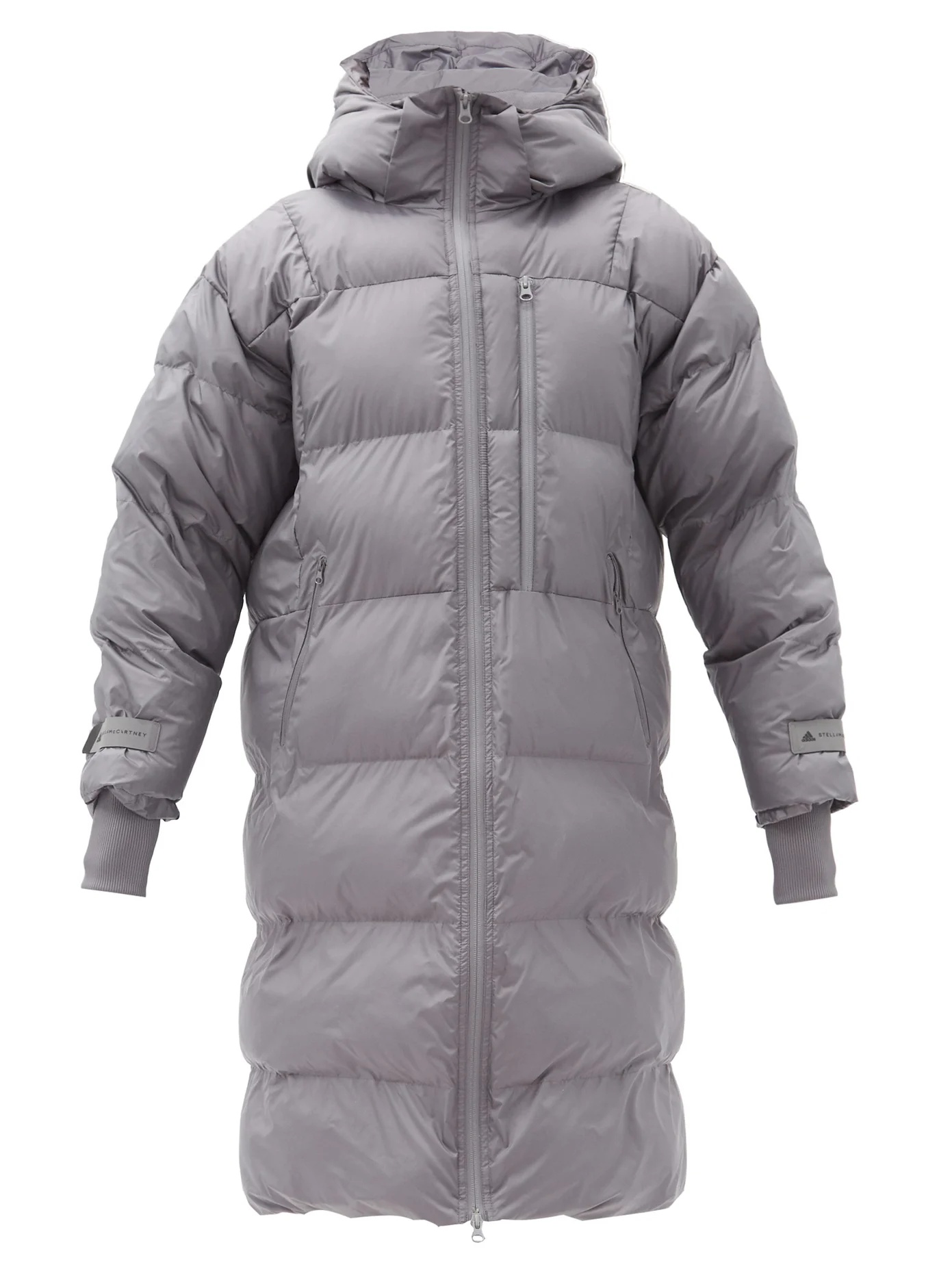 Technical padded hooded coat - 1