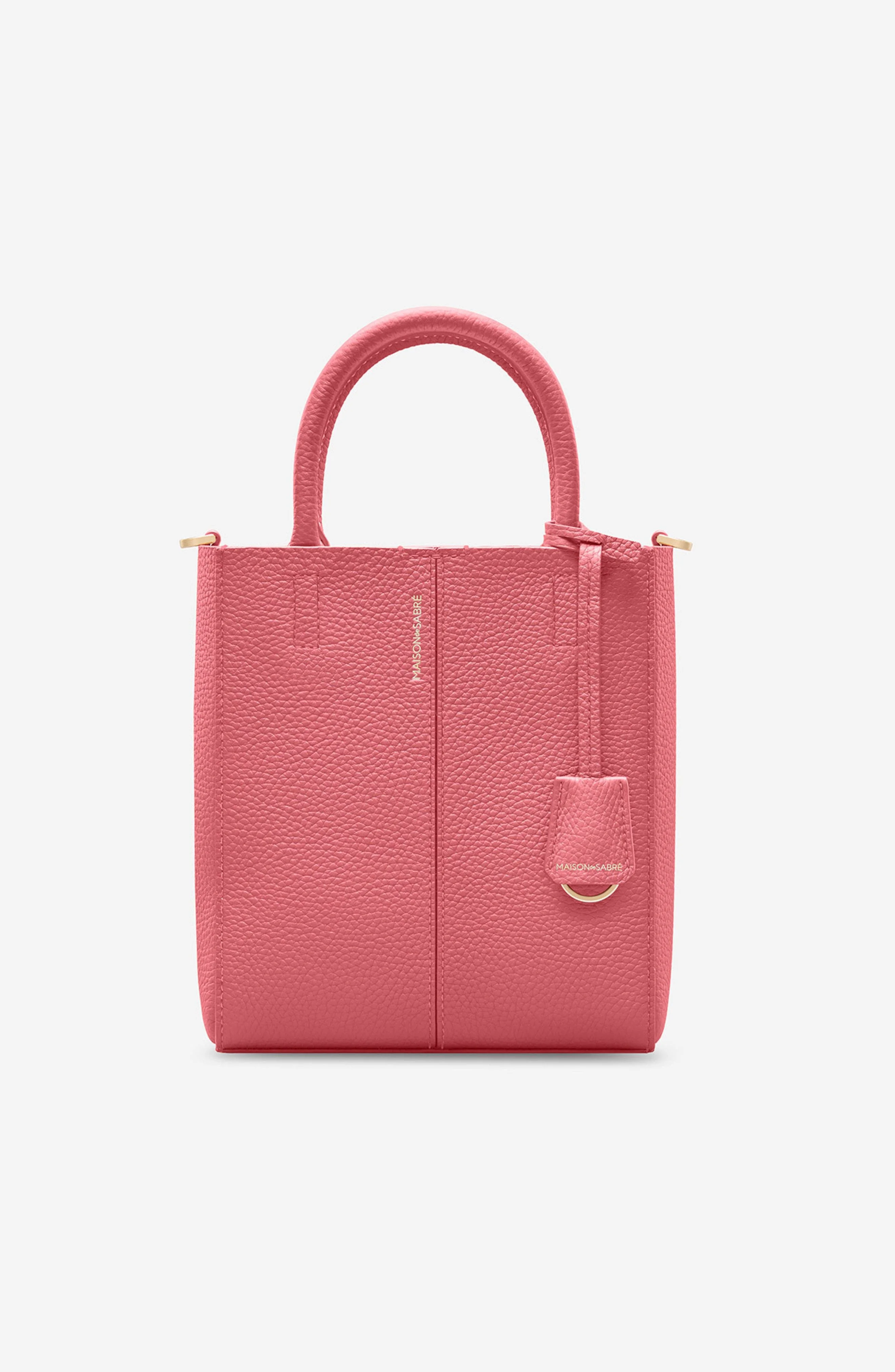 MAISON de SABRÉ Leather Mini Soft Tote in Candy Sandstone at Nordstrom - 1