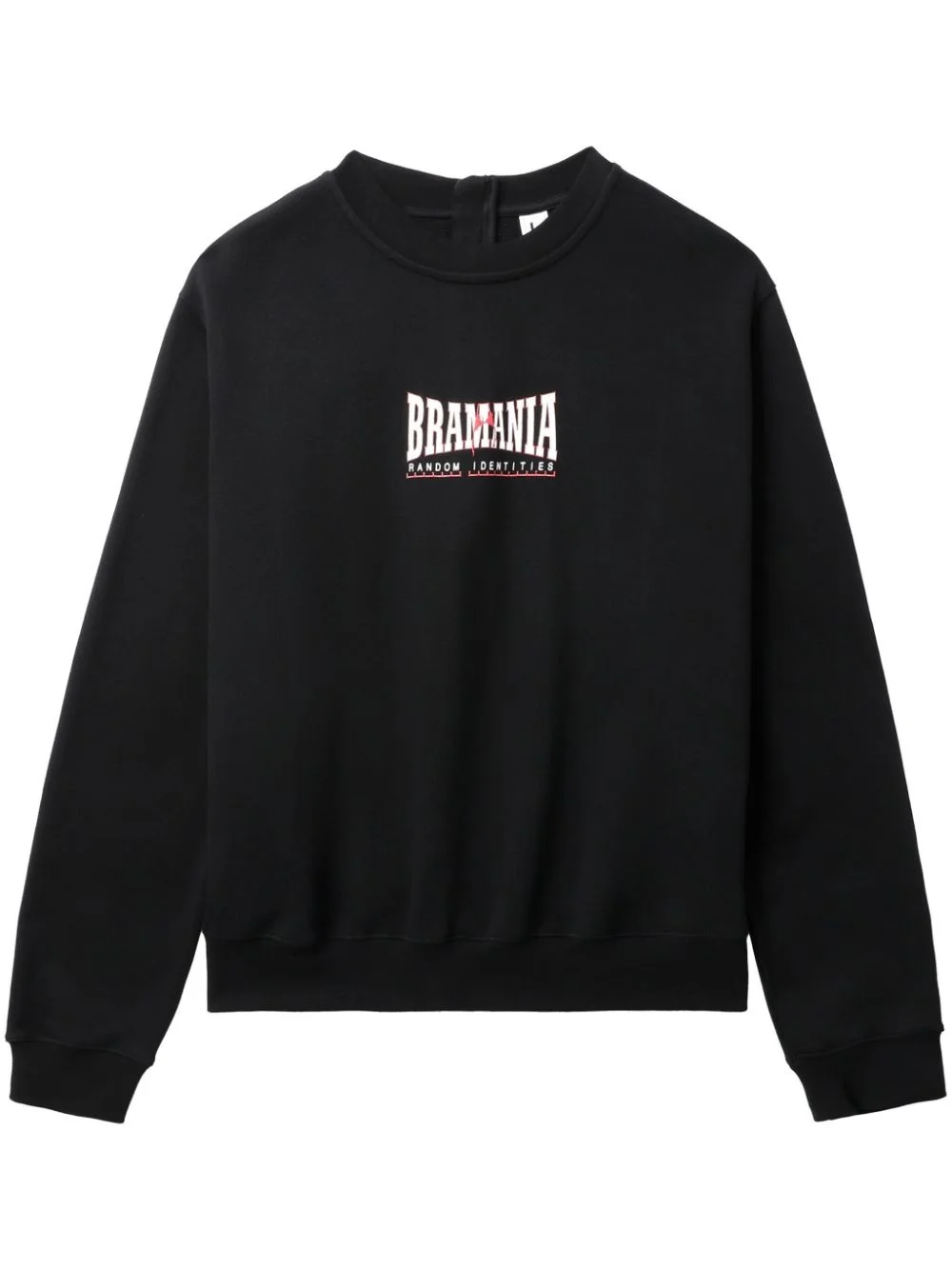 zip-up cotton sweatshirt - 1