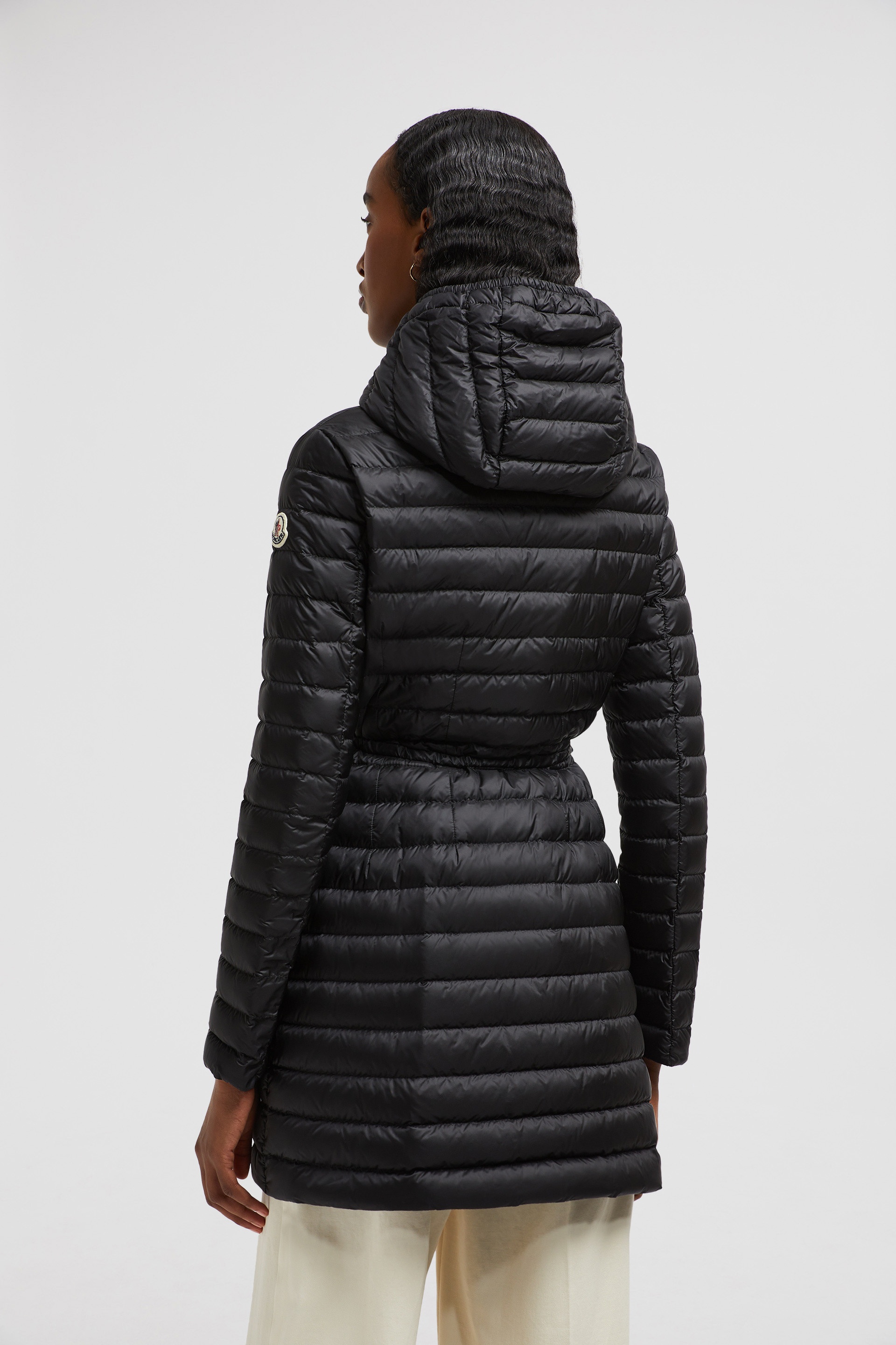 Barbel Hooded Fit & Flare Long Down Jacket - 5