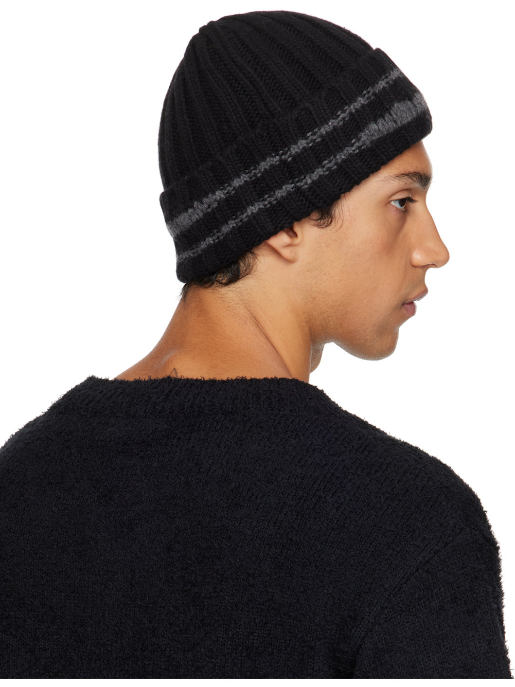 Black Court Beanie - 3