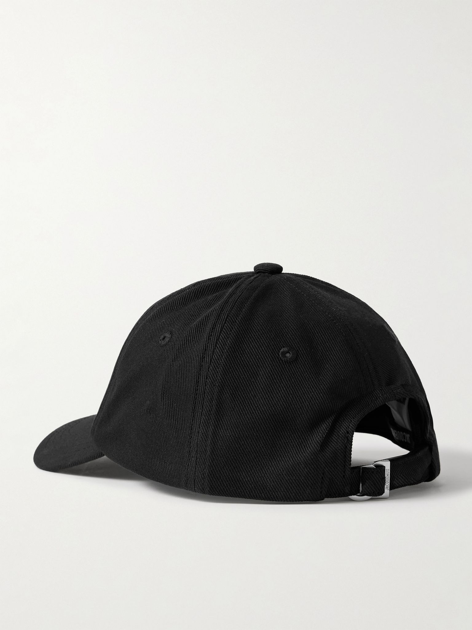 Gadjo Logo-Embellished Cotton-Twill Baseball Cap Black - 2