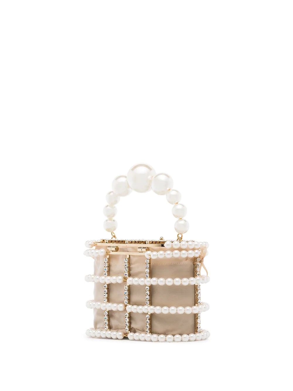 holli loulou faux pearl clutch - 3