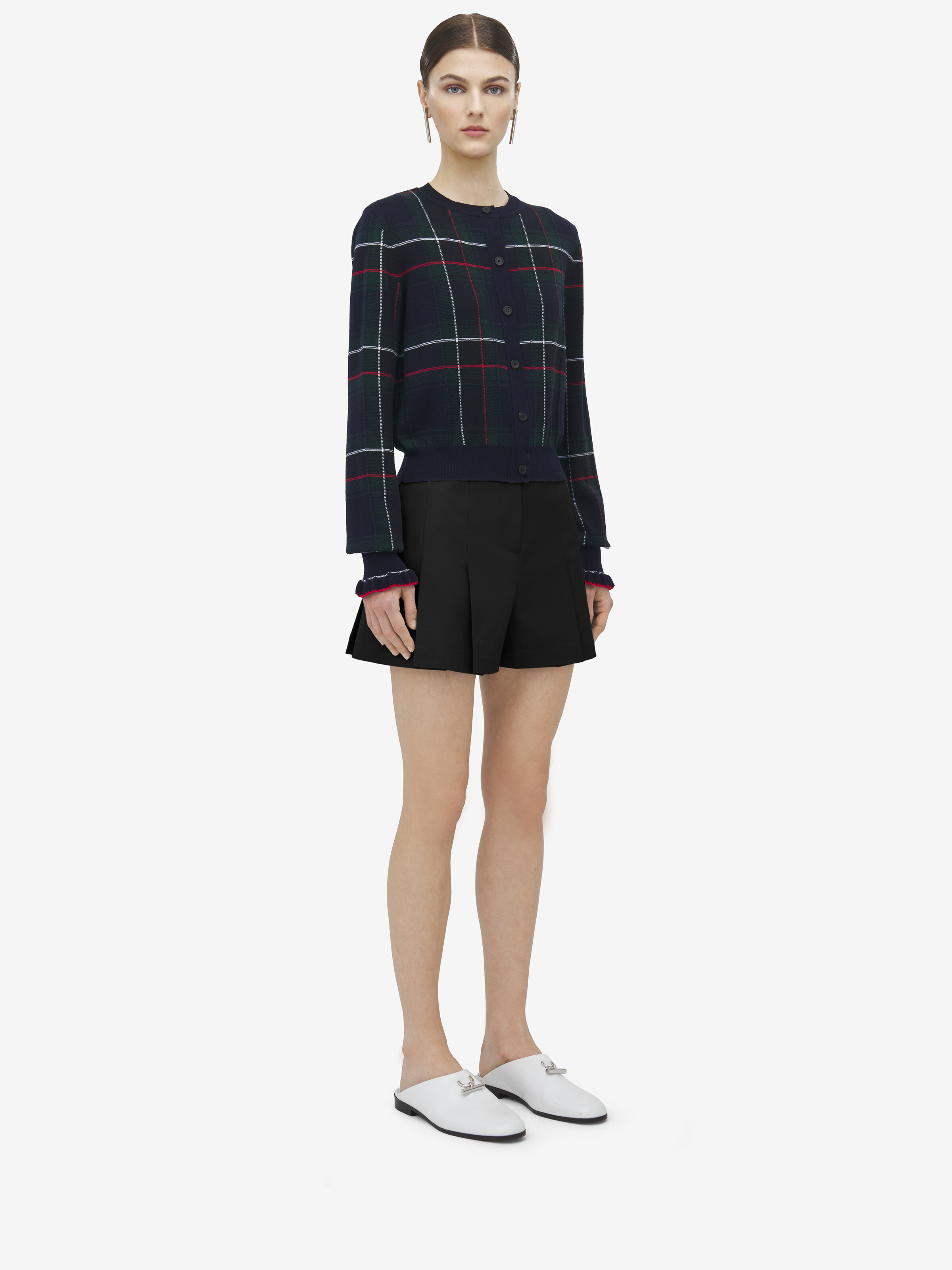 Wool Tartan Jumper - 4