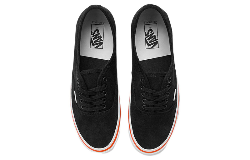 Vans Vans Authentic LX 'Black White Orange' VN0A5FBDY8J outlook