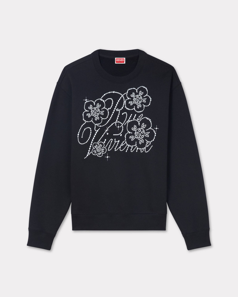'KENZO Constellation' embroidered classic sweatshirt - 1