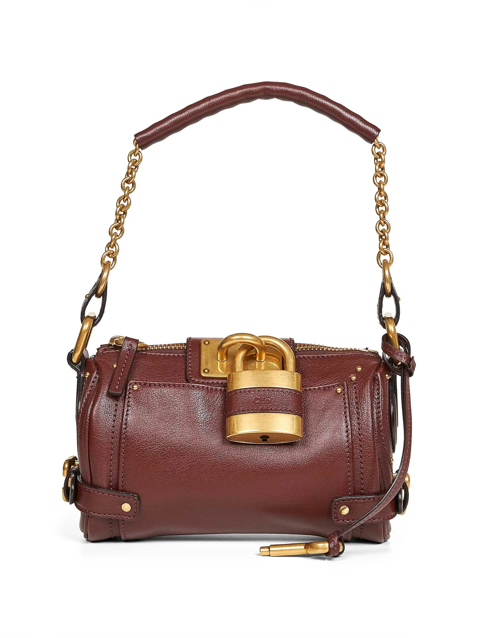 Crafty brown Small Paddington chain bag - 1