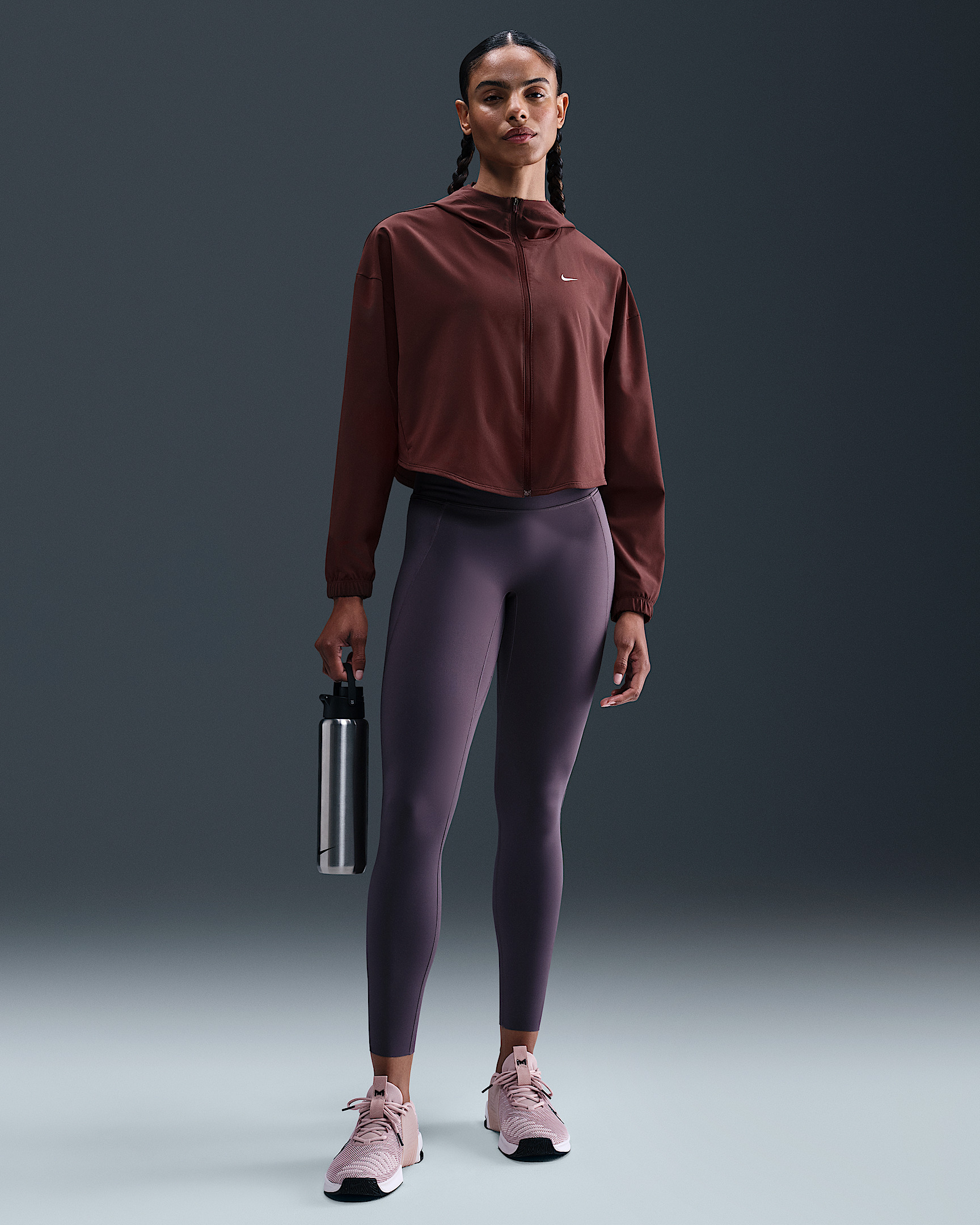 Nike One Women's Repel Oversized Hooded Woven Jacket - 4
