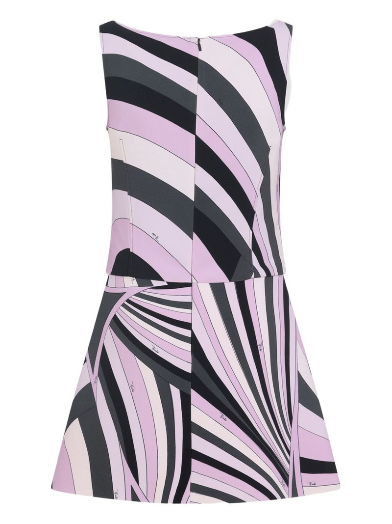 PUCCI abstract-print sleeveless dress outlook
